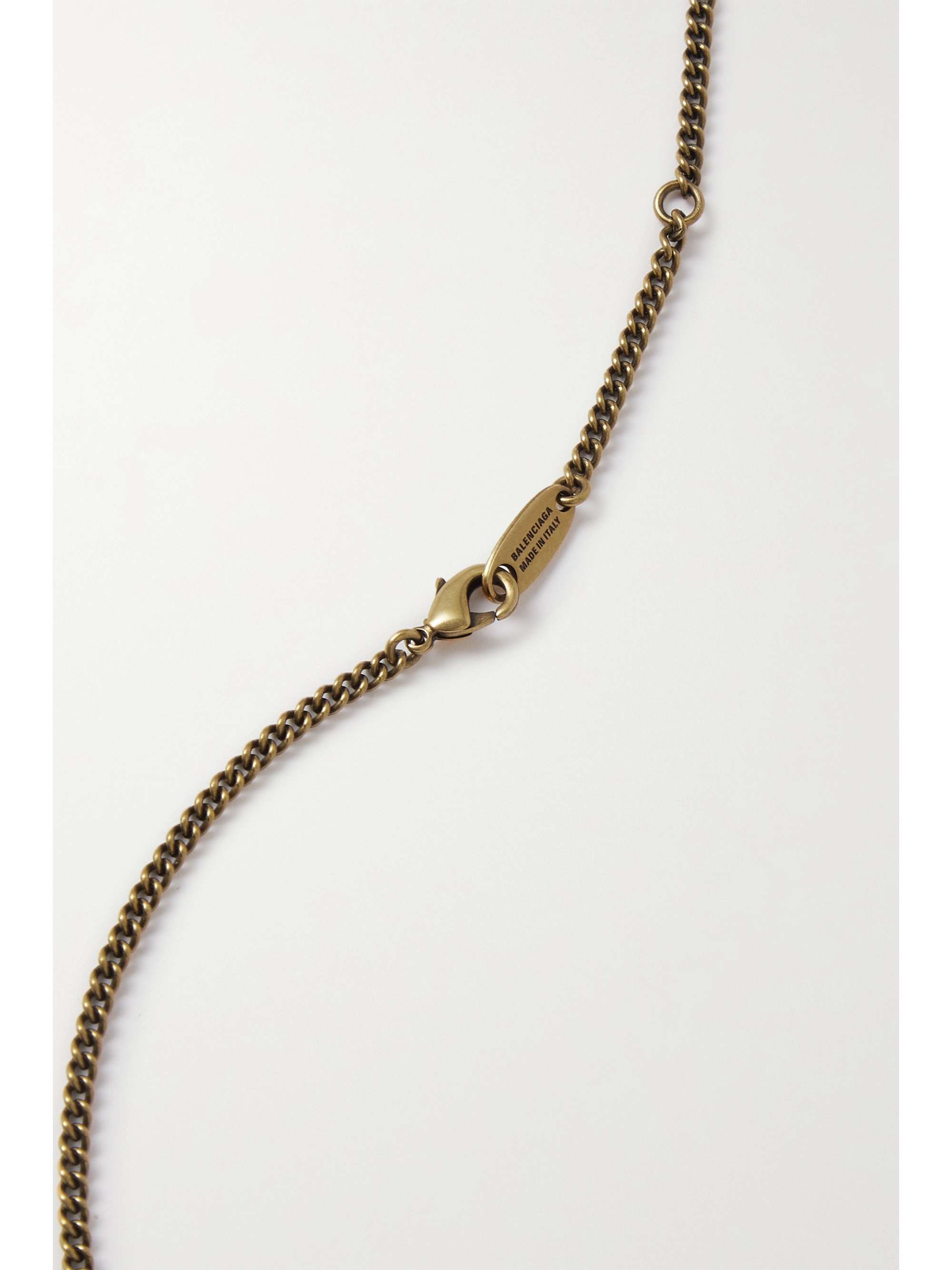 BALENCIAGA License goldfarbene Kette
