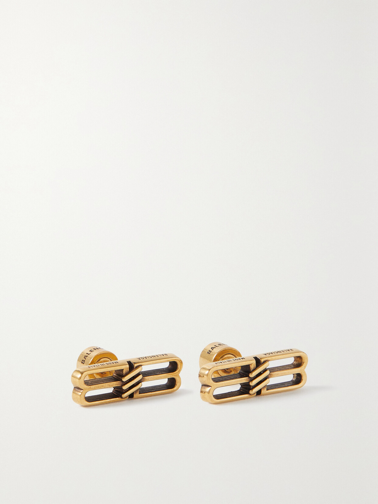 Balenciaga License Gold-tone Earrings