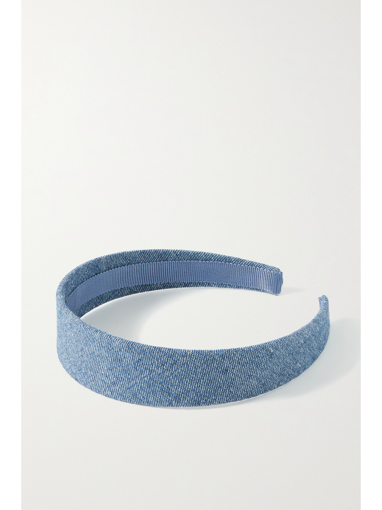 Jennifer Behr Micah Denim Headband In Blue