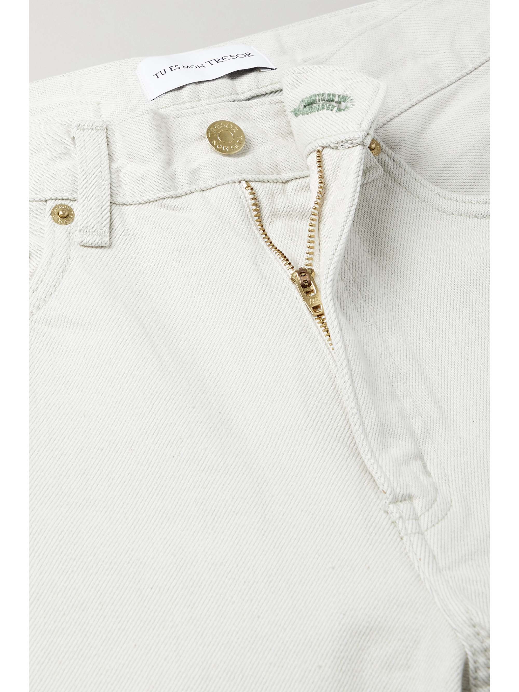 straight-leg jeans | TU ES MON TRESOR 
