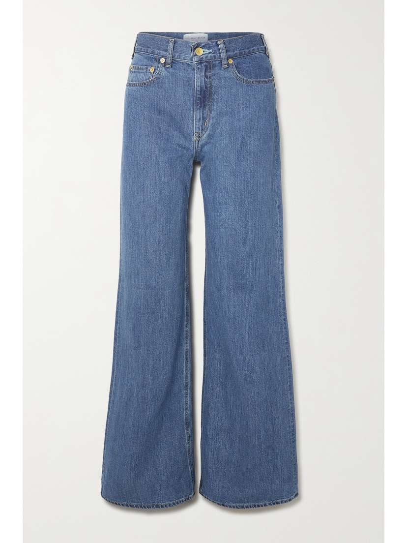 TU ES MON TRESOR The Larimar High-rise Flared Jeans