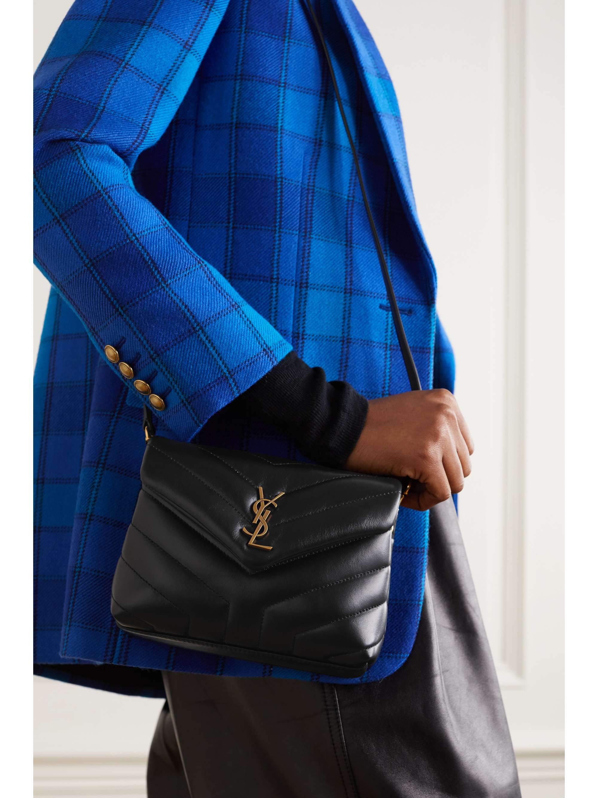 SAINT LAURENT Loulou Toy quilted leather shoulder bag