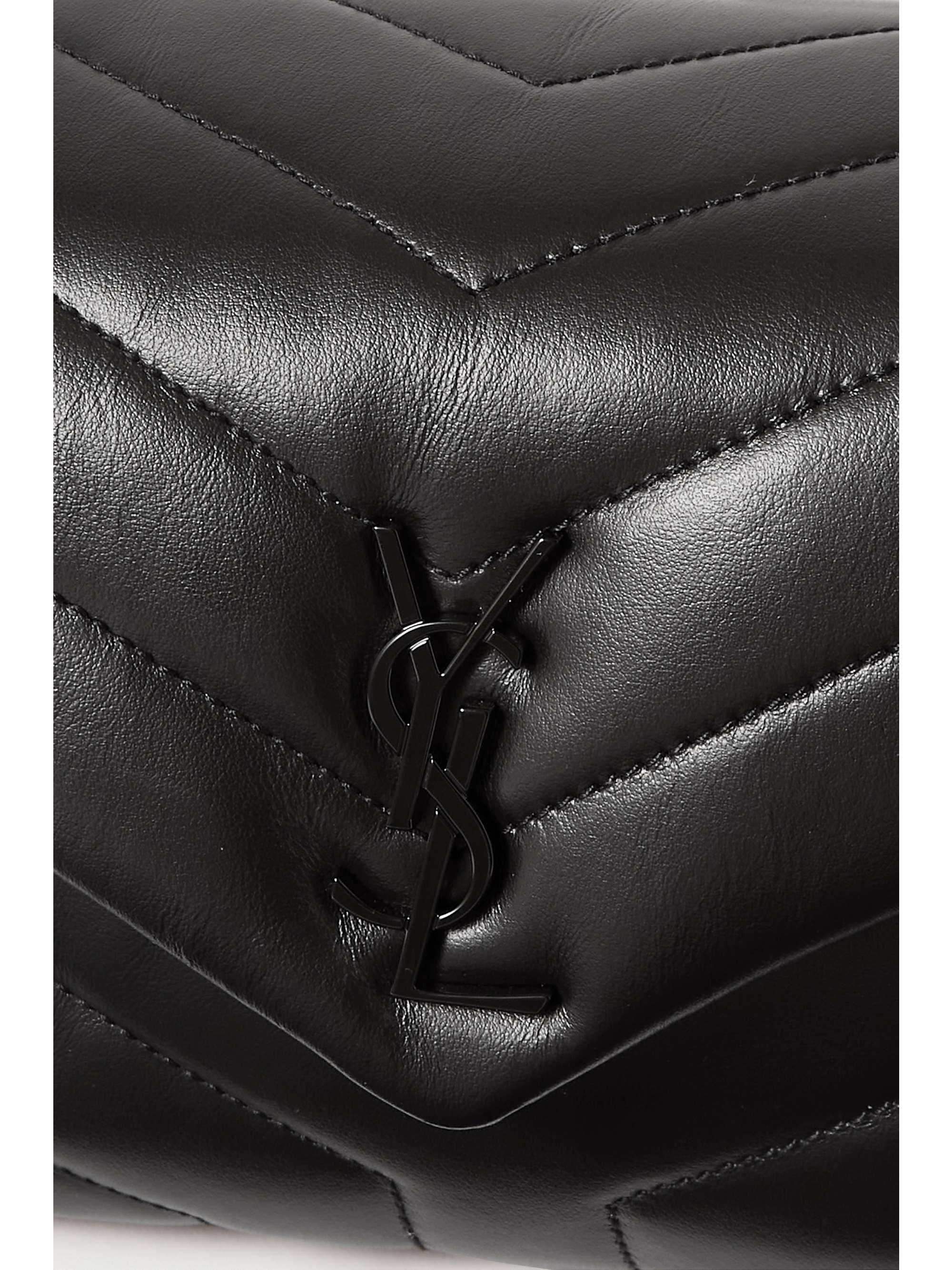 SAINT LAURENT Loulou Toy quilted leather shoulder bag NETAPORTER