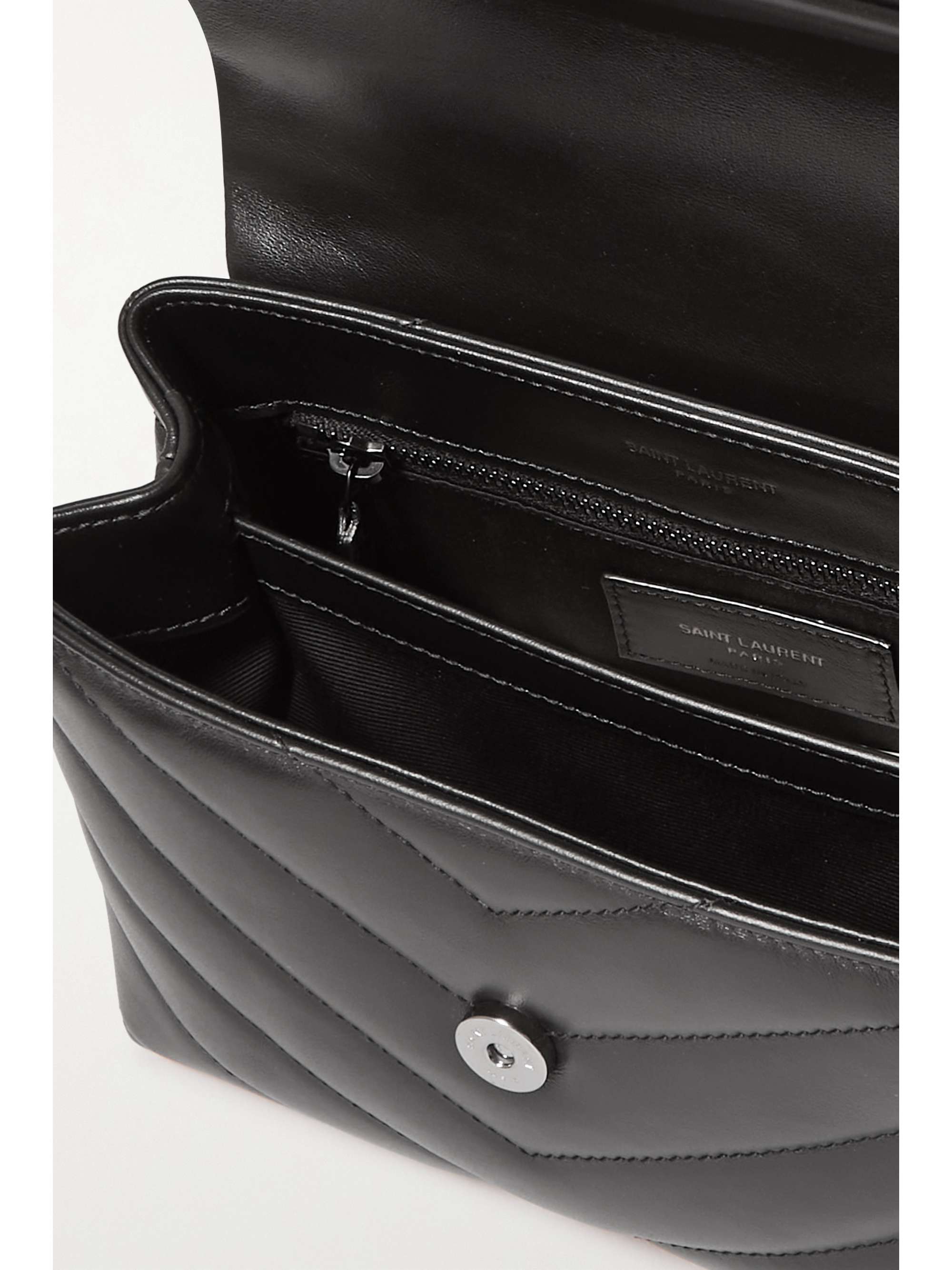 SAINT LAURENT Loulou Toy quilted leather shoulder bag NETAPORTER