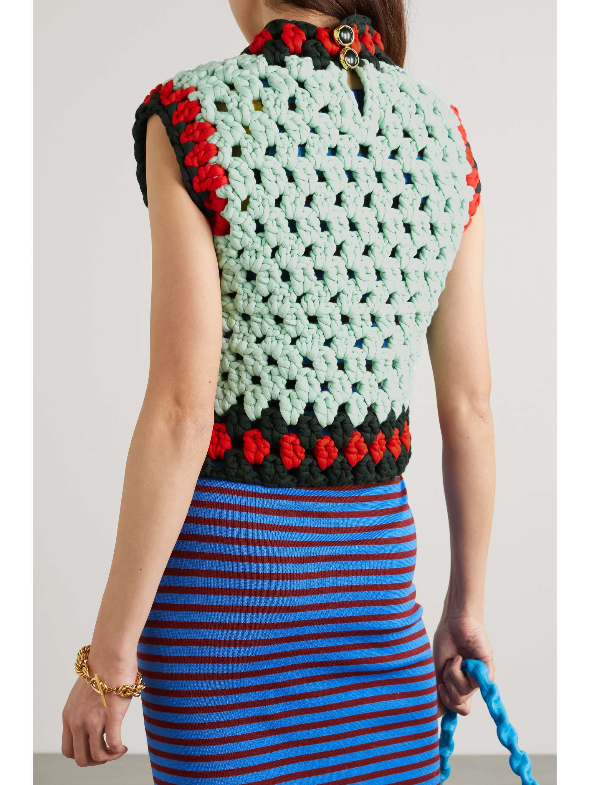 希少!!】【希少!!】Meryll Rogge◇checkeredflag Vest ベスト