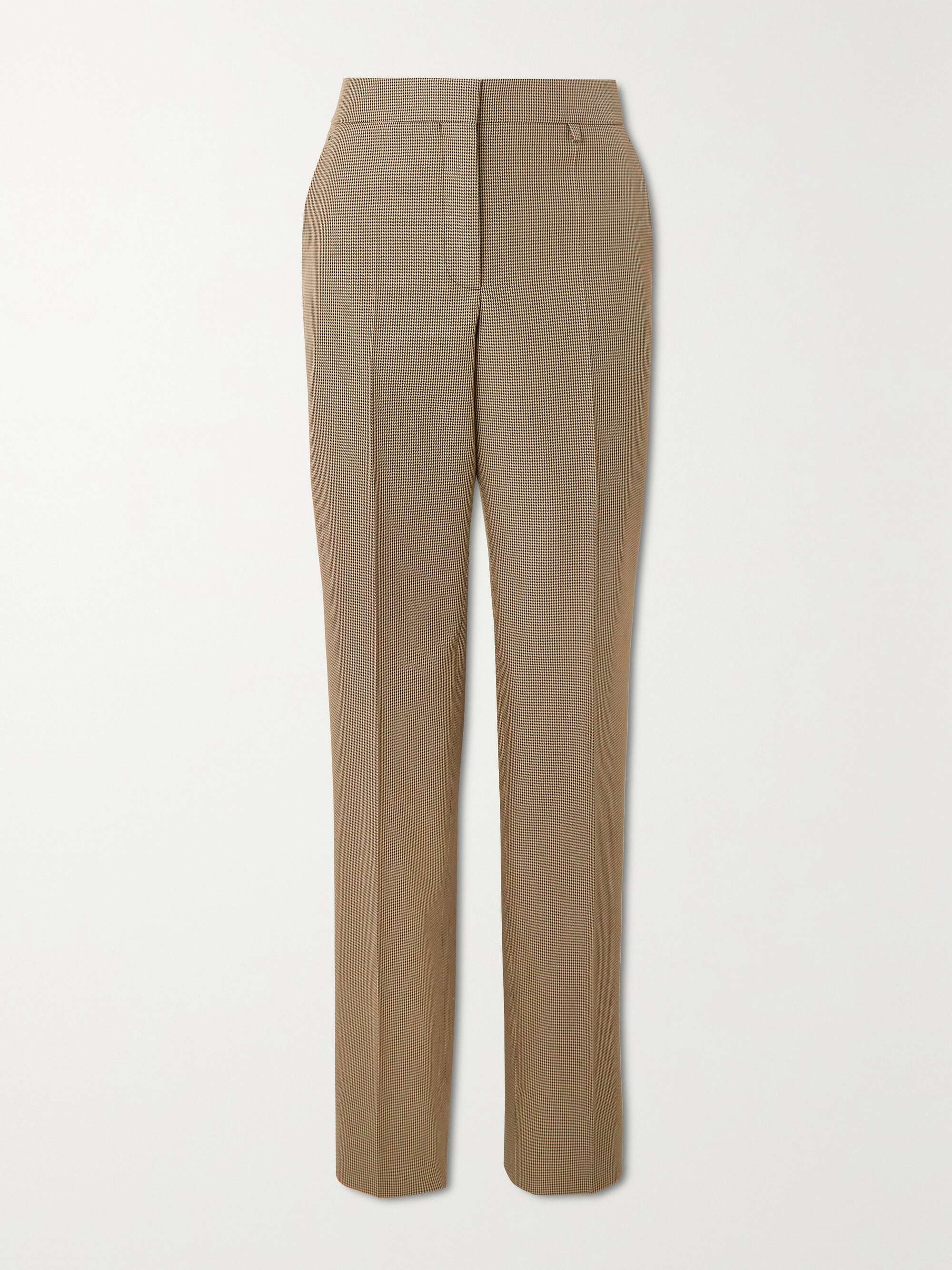 GIVENCHY Houndstooth twill tapered pants | NET-A-PORTER