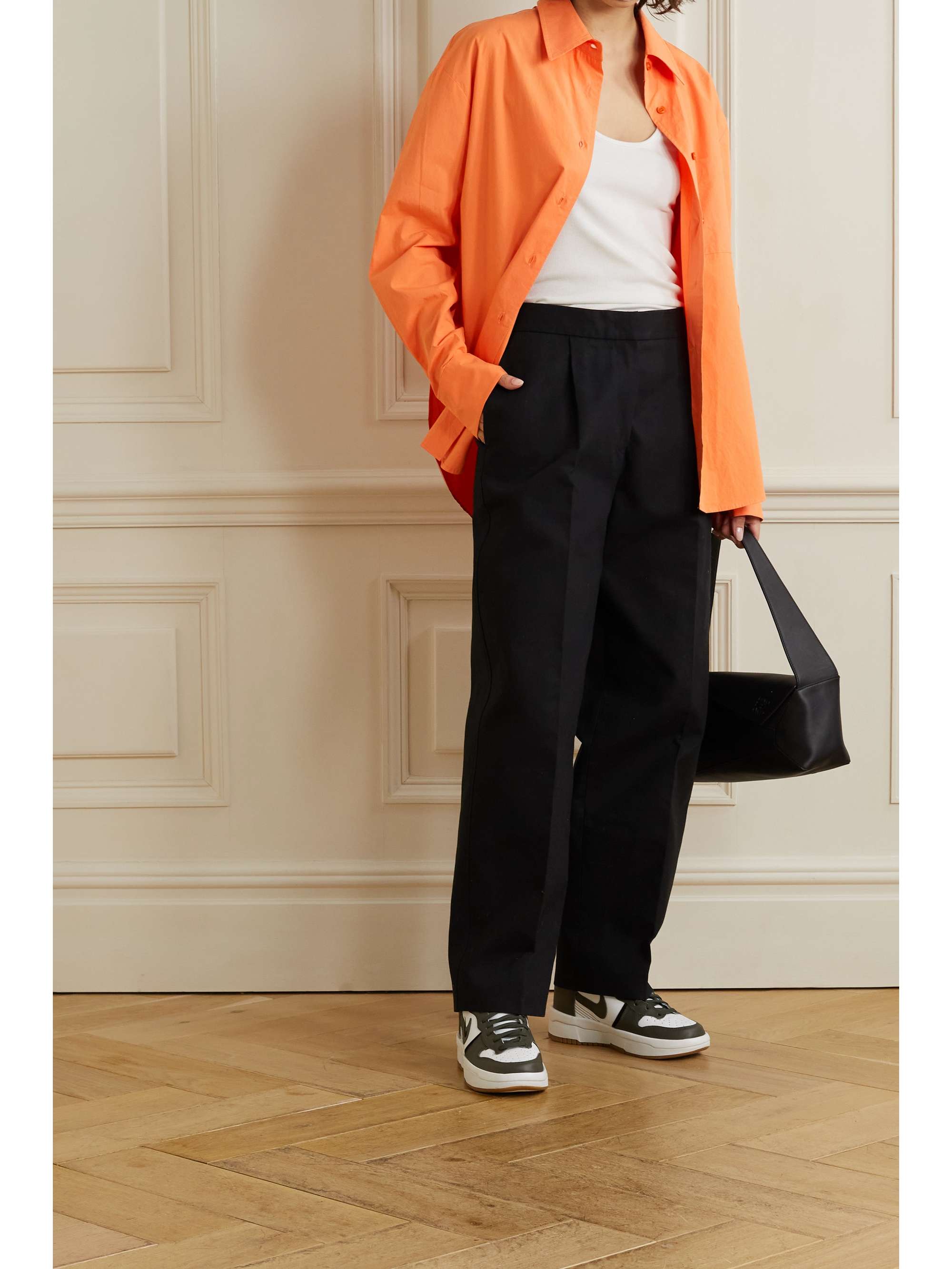 THE FRANKIE SHOP Chemise en popeline de coton biologique Lui