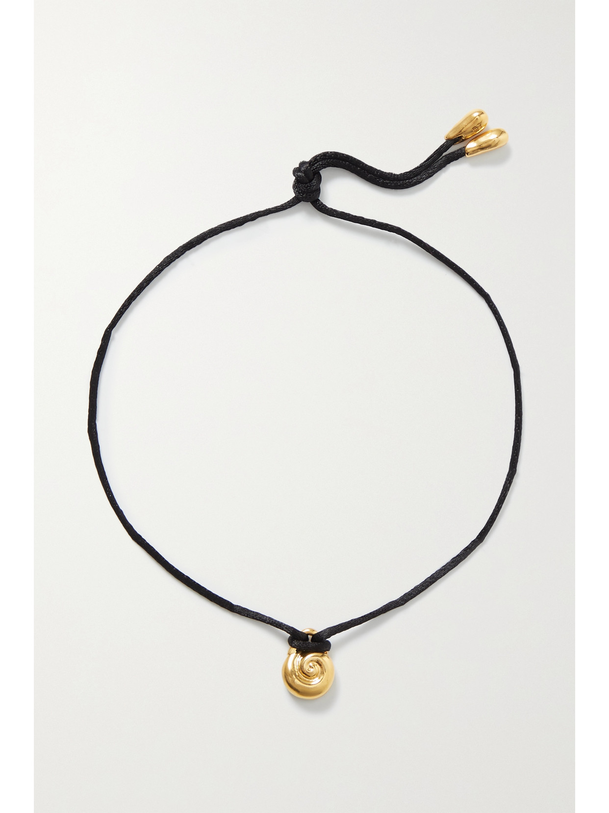 Sophie Buhai Nautilus Gold Vermeil Silk Choker