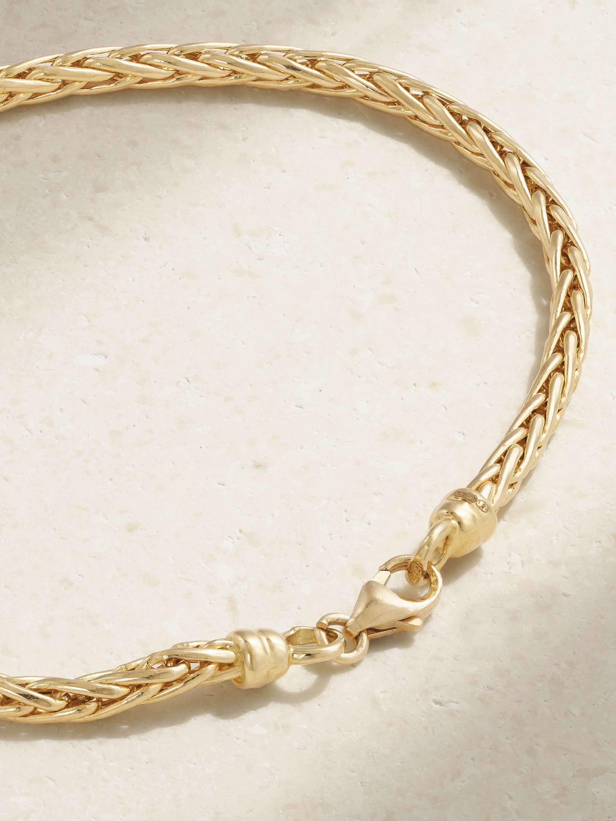 YVONNE LÉON 18-karat gold diamond bracelet