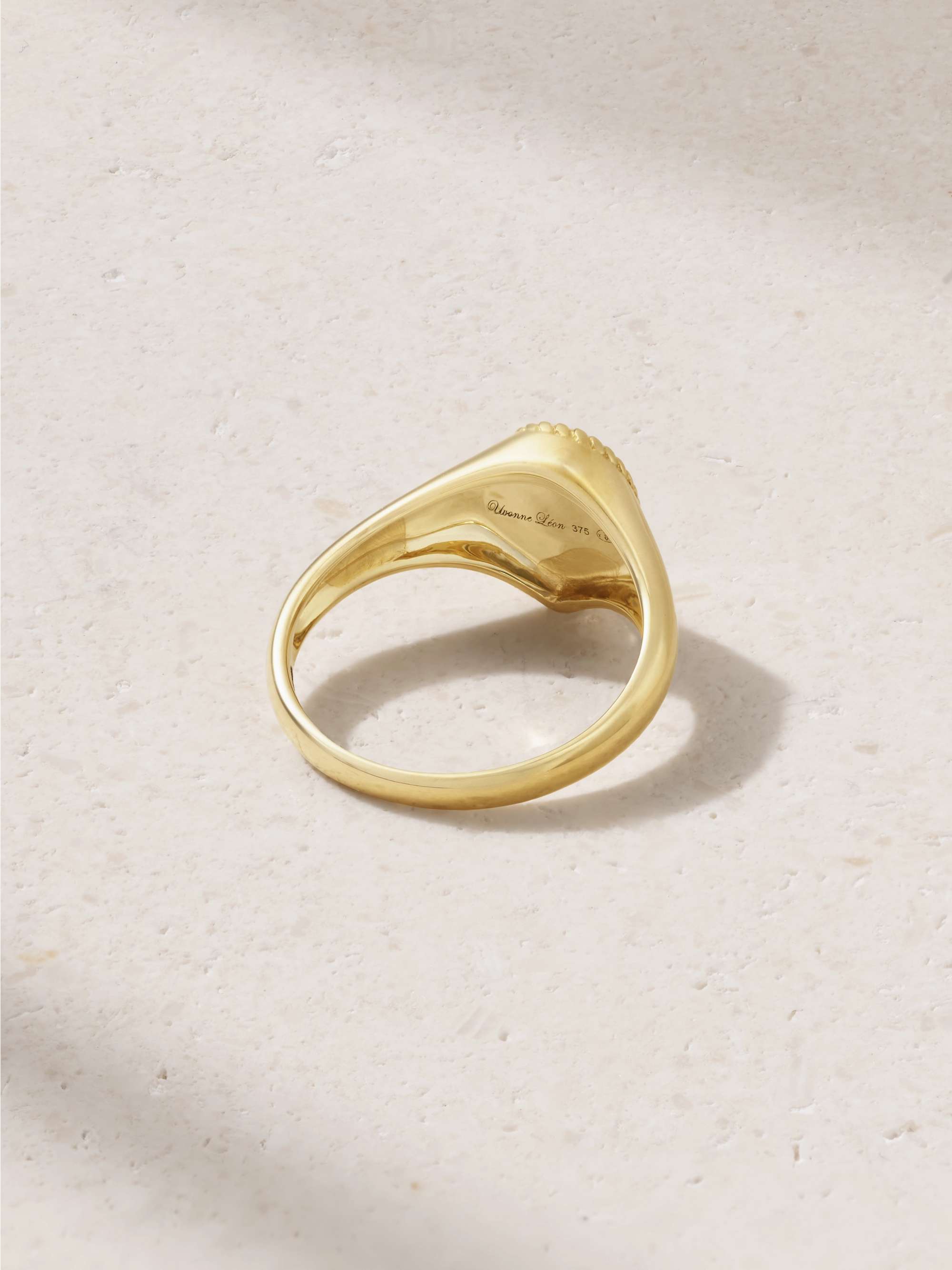 YVONNE LÉON 9-karat gold, turquoise and diamond ring