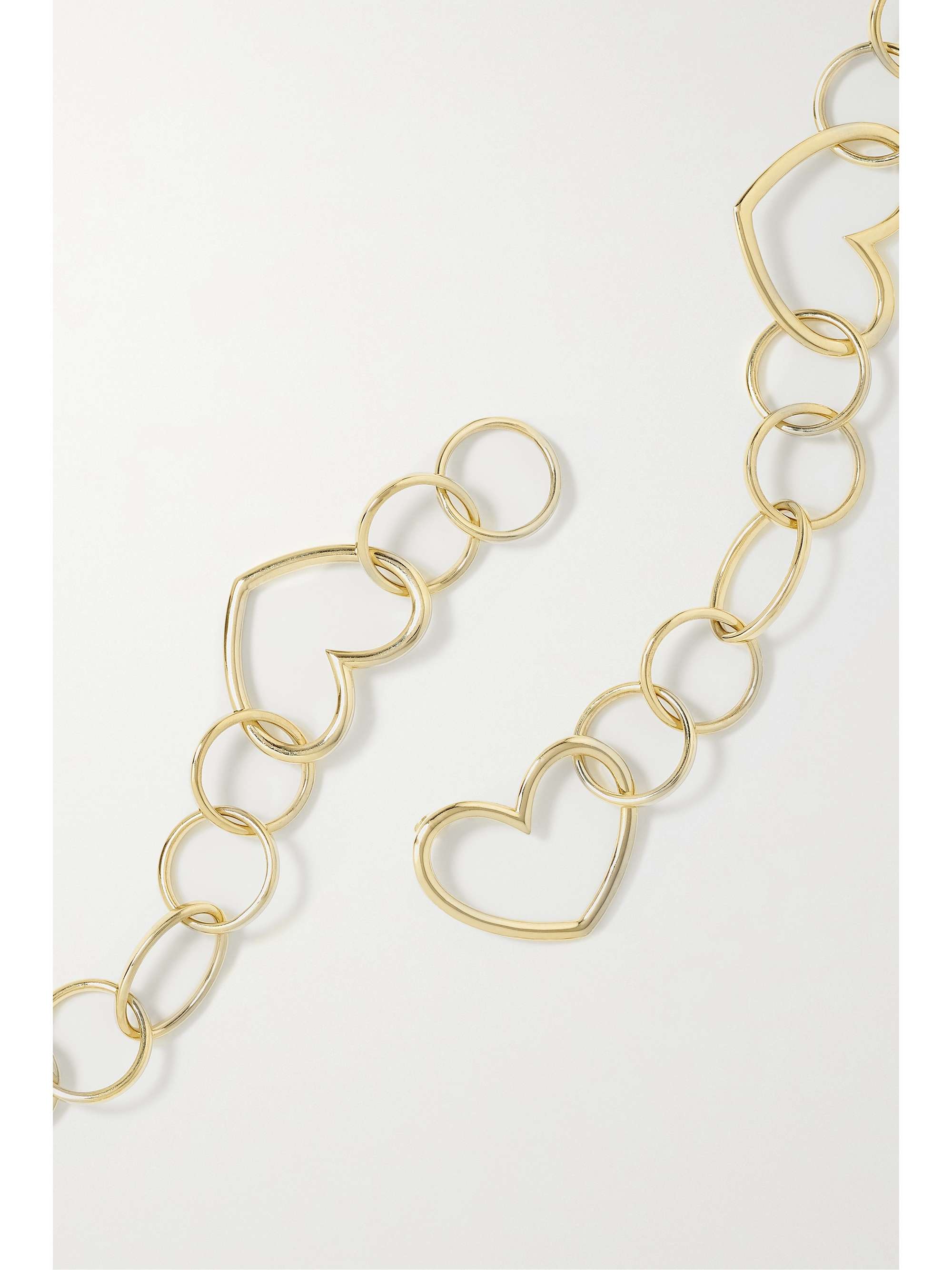 YVONNE LÉON 9-karat yellow and white gold necklace