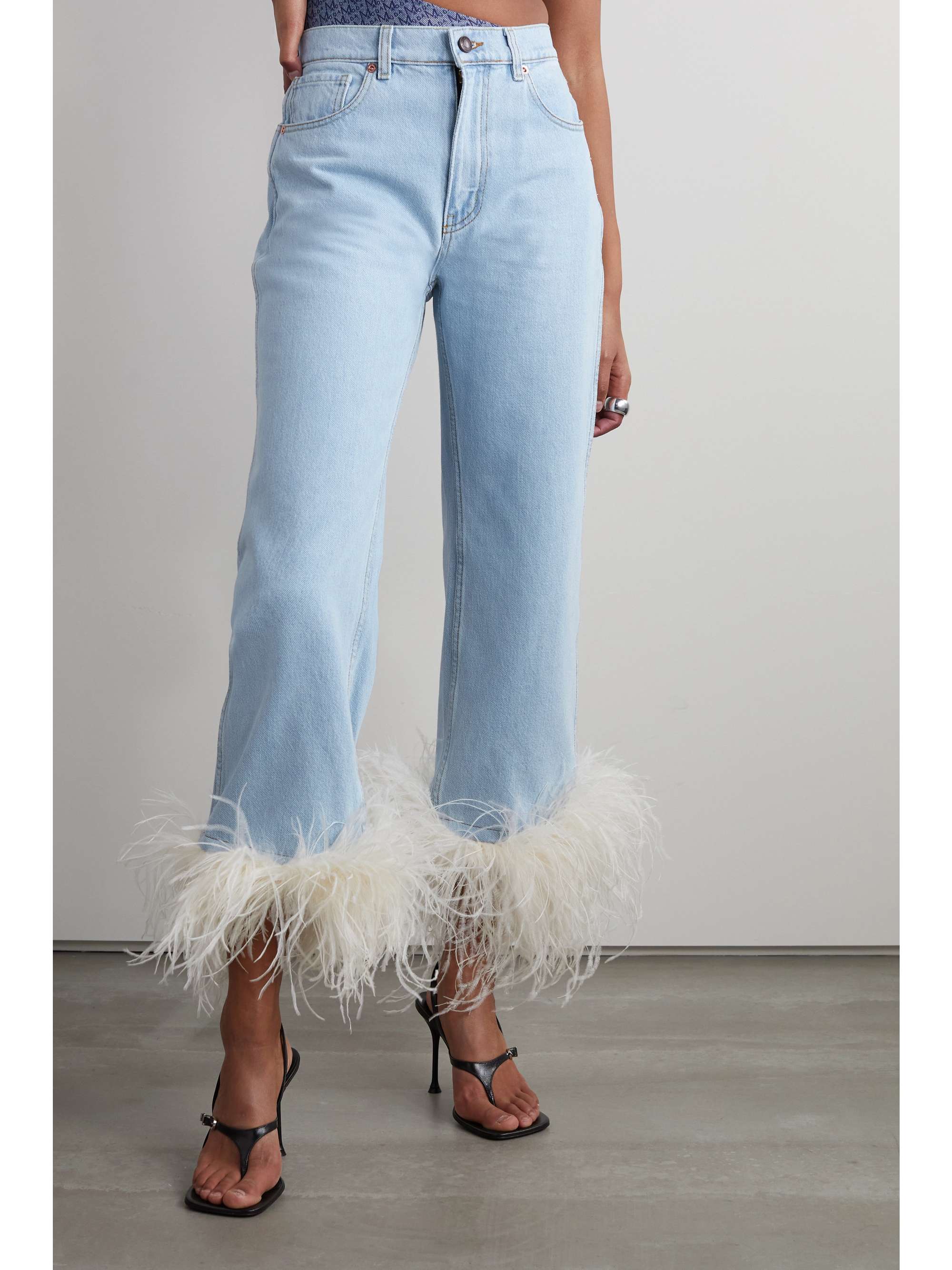 straight-leg jeans | MAGDA BUTRYM 