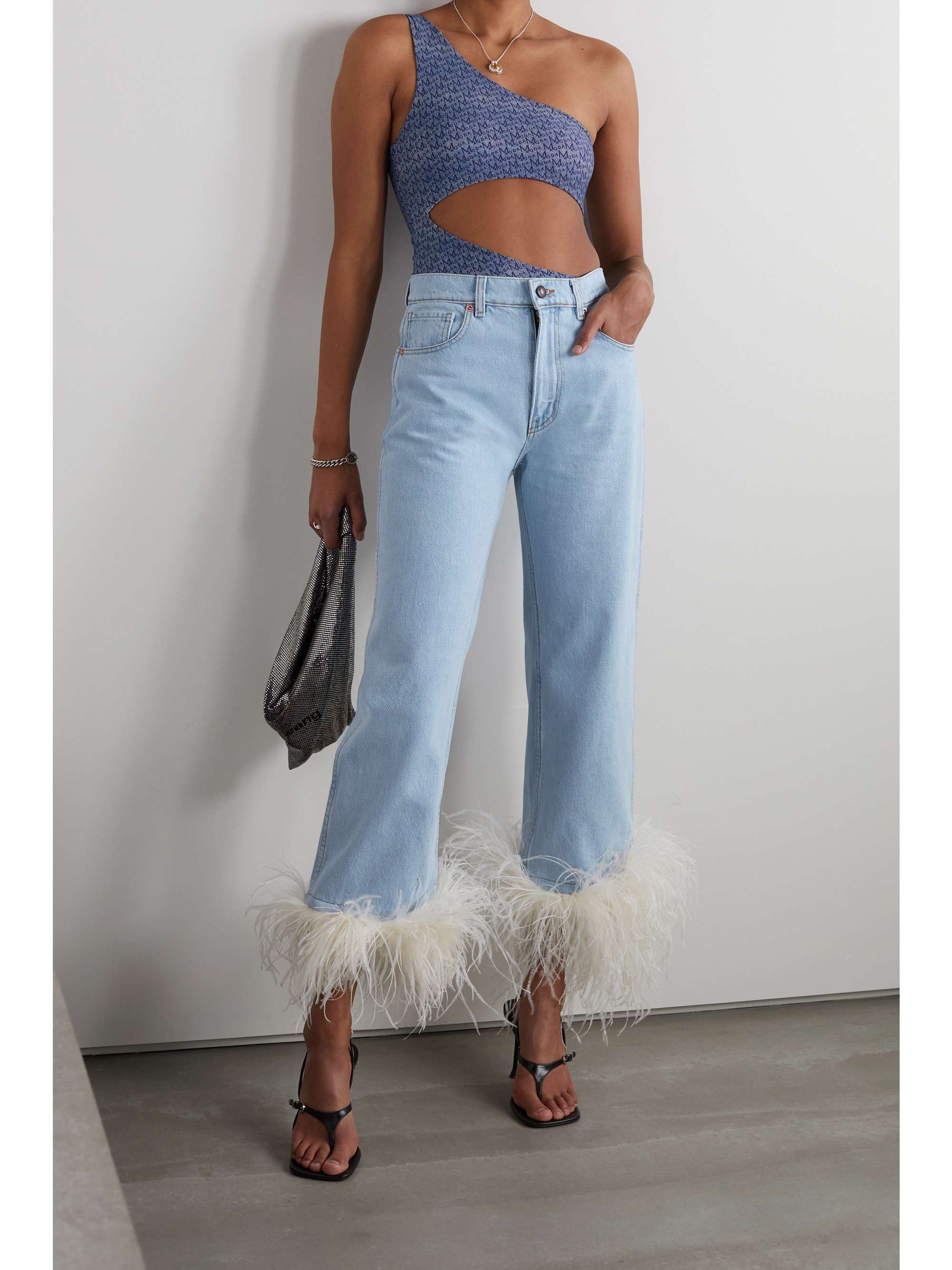 straight-leg jeans | MAGDA BUTRYM 