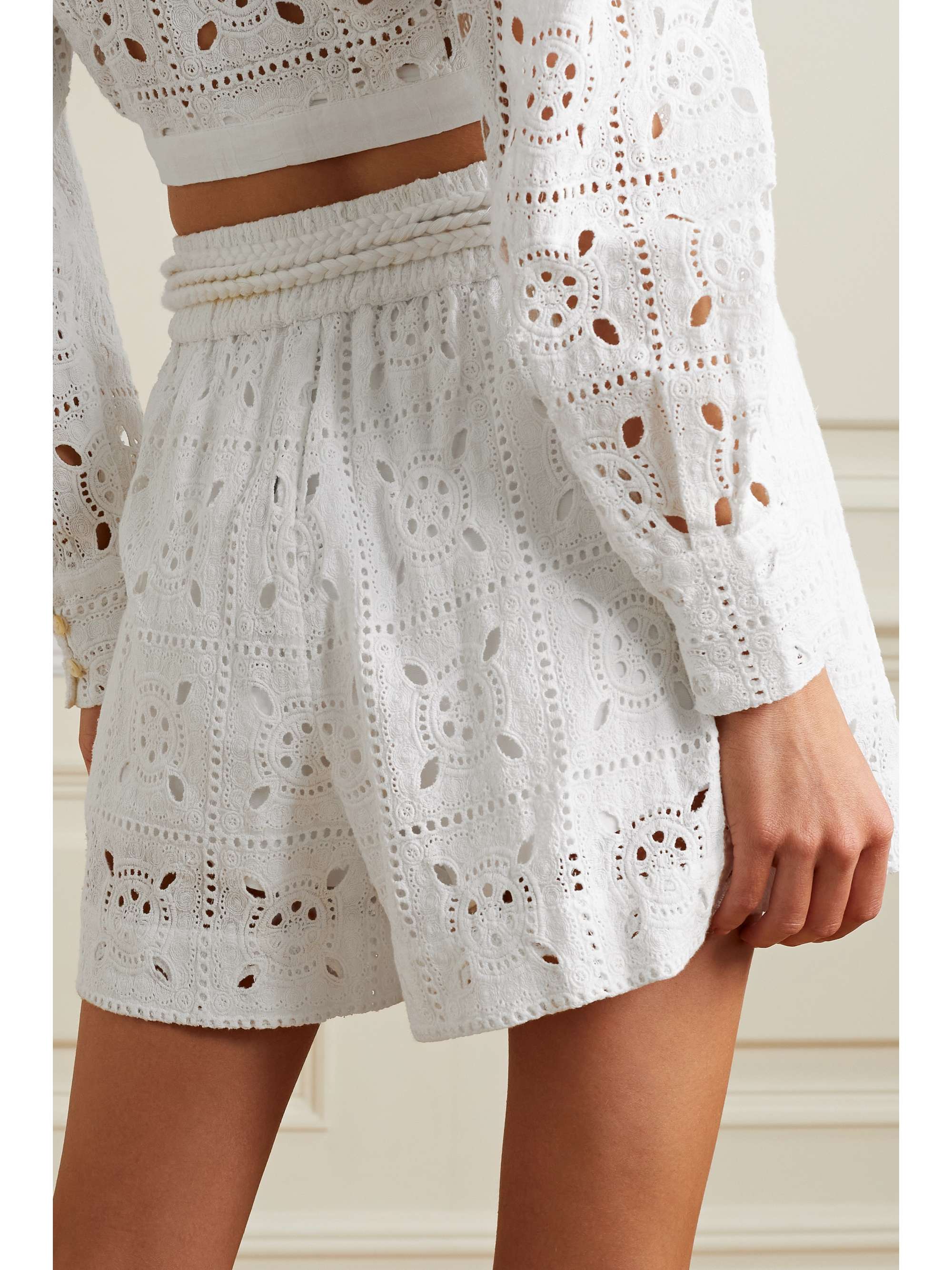 At interagere Kontinent Grønne bønner MIGUELINA Lucina belted broderie anglaise cotton shorts | NET-A-PORTER At interagere Kontinent Grønne bønner MIGUELINA Lucina belted broderie anglaise cotton shorts | NET-A-PORTER