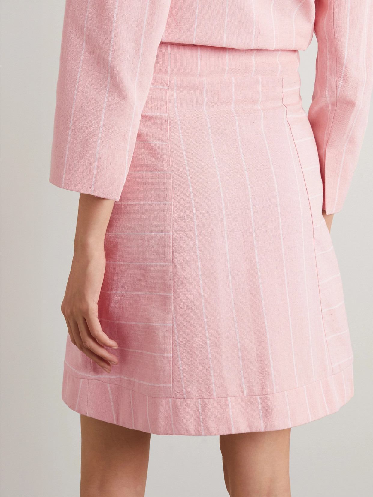 Deidre Striped Cotton Mini