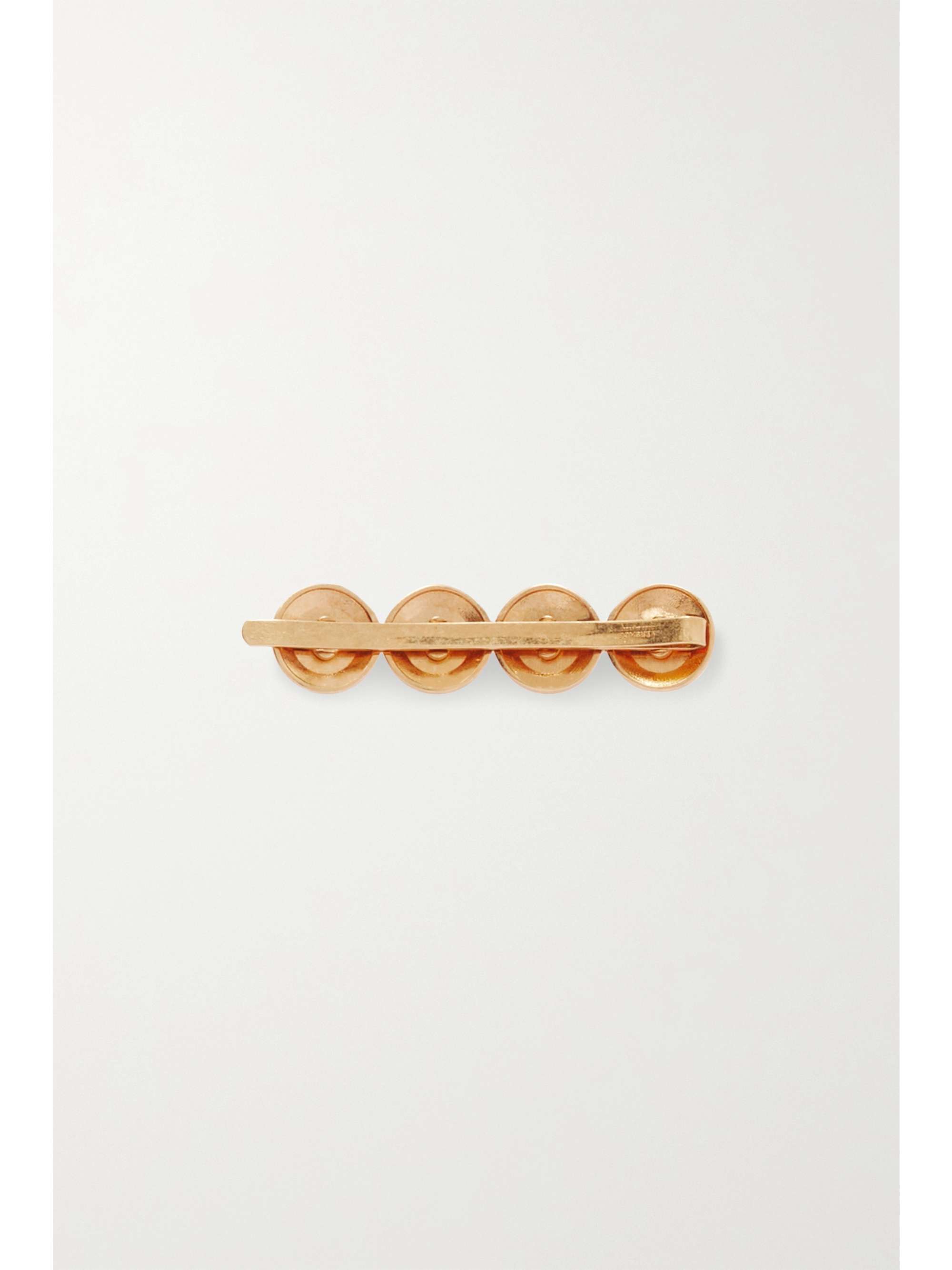 VERSACE La Medusa gold-tone hair slide