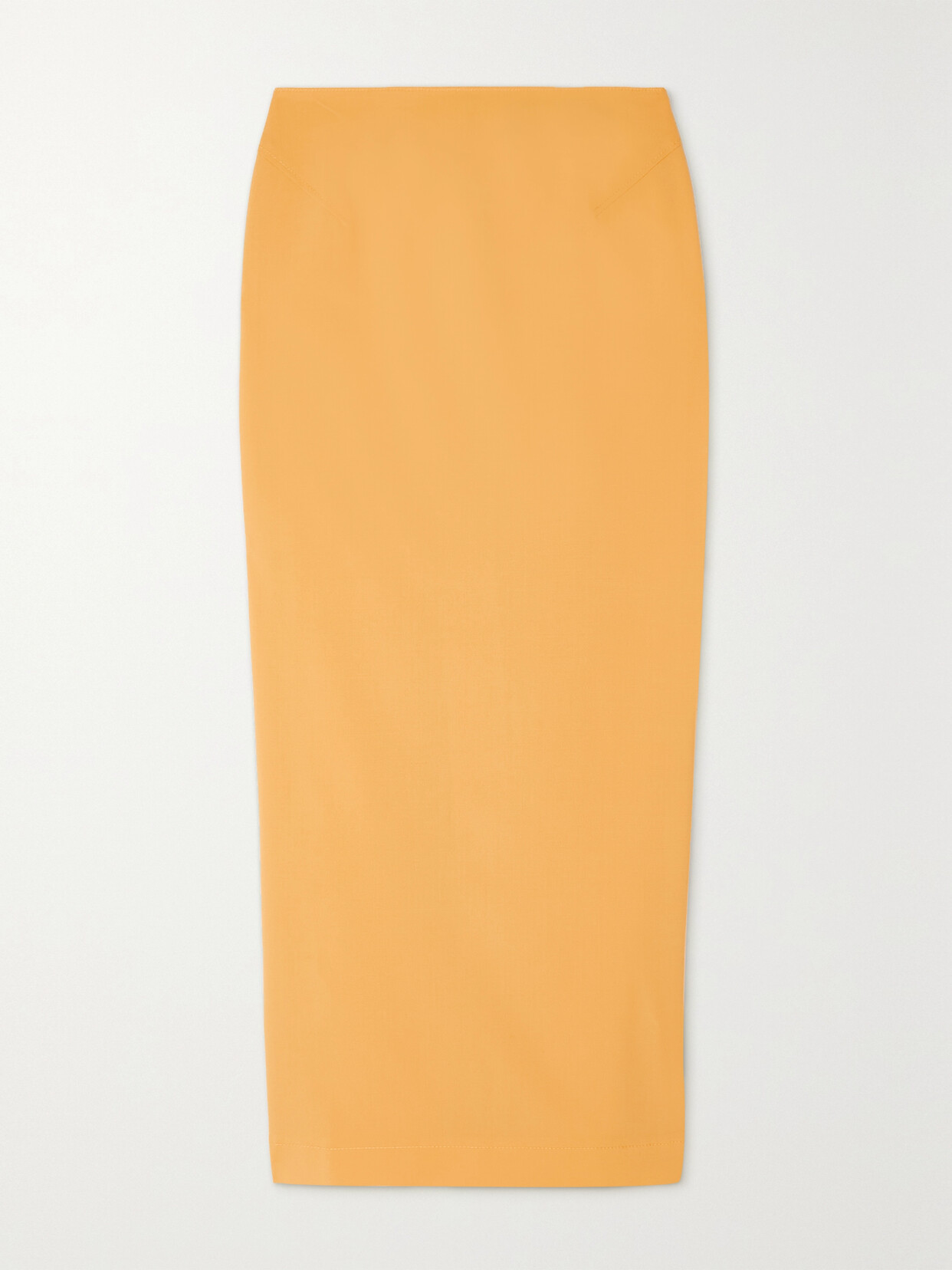 Jacquemus Pina Stretch-wool Maxi Skirt - Orange