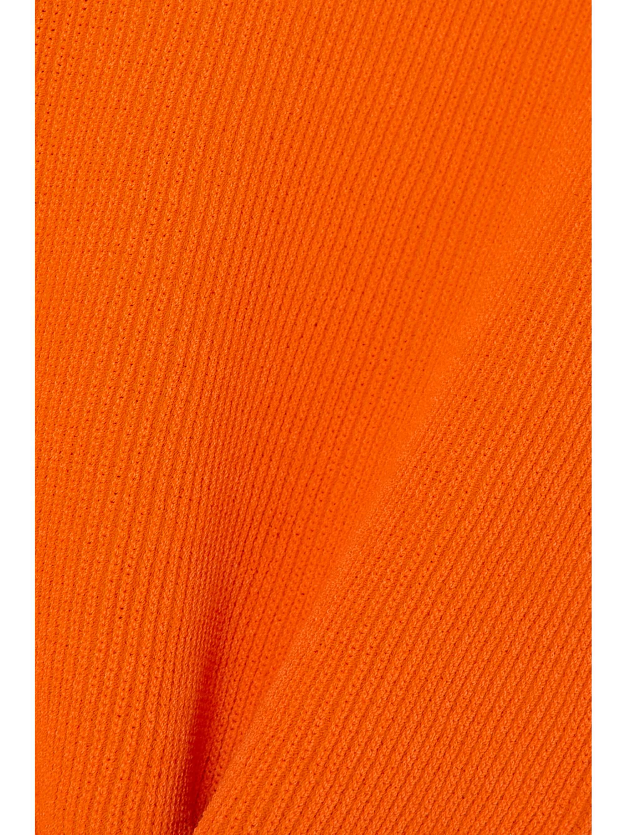 JACQUEMUS Arancia ribbed-knit shorts