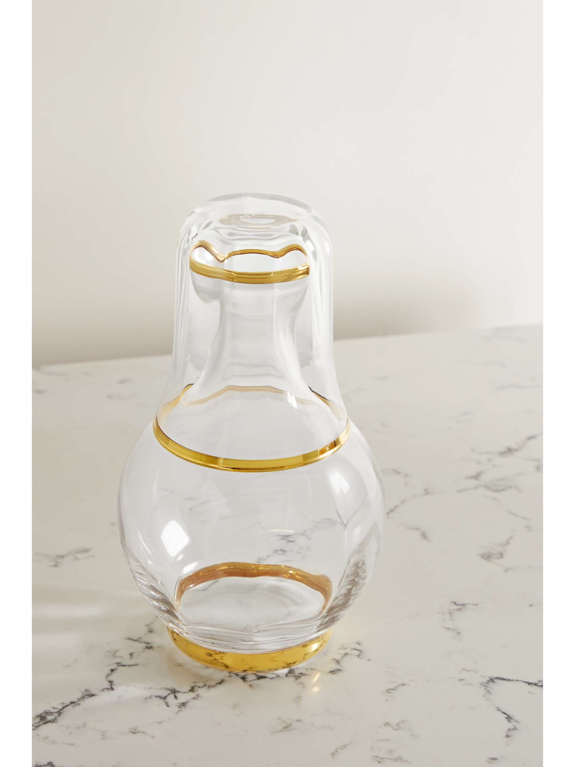 AERIN Sophia crystal carafe and tumbler set