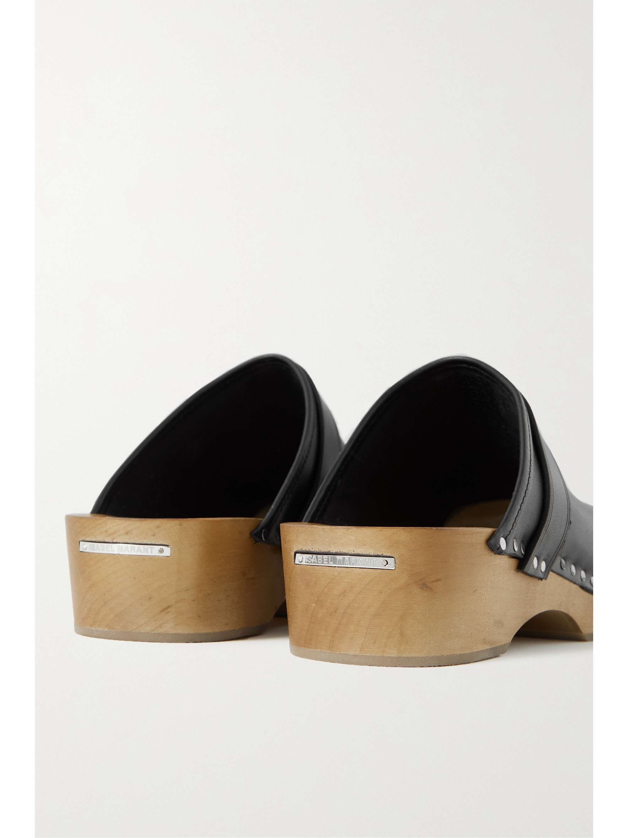 ISABEL MARANT Thalie studded leather clogs