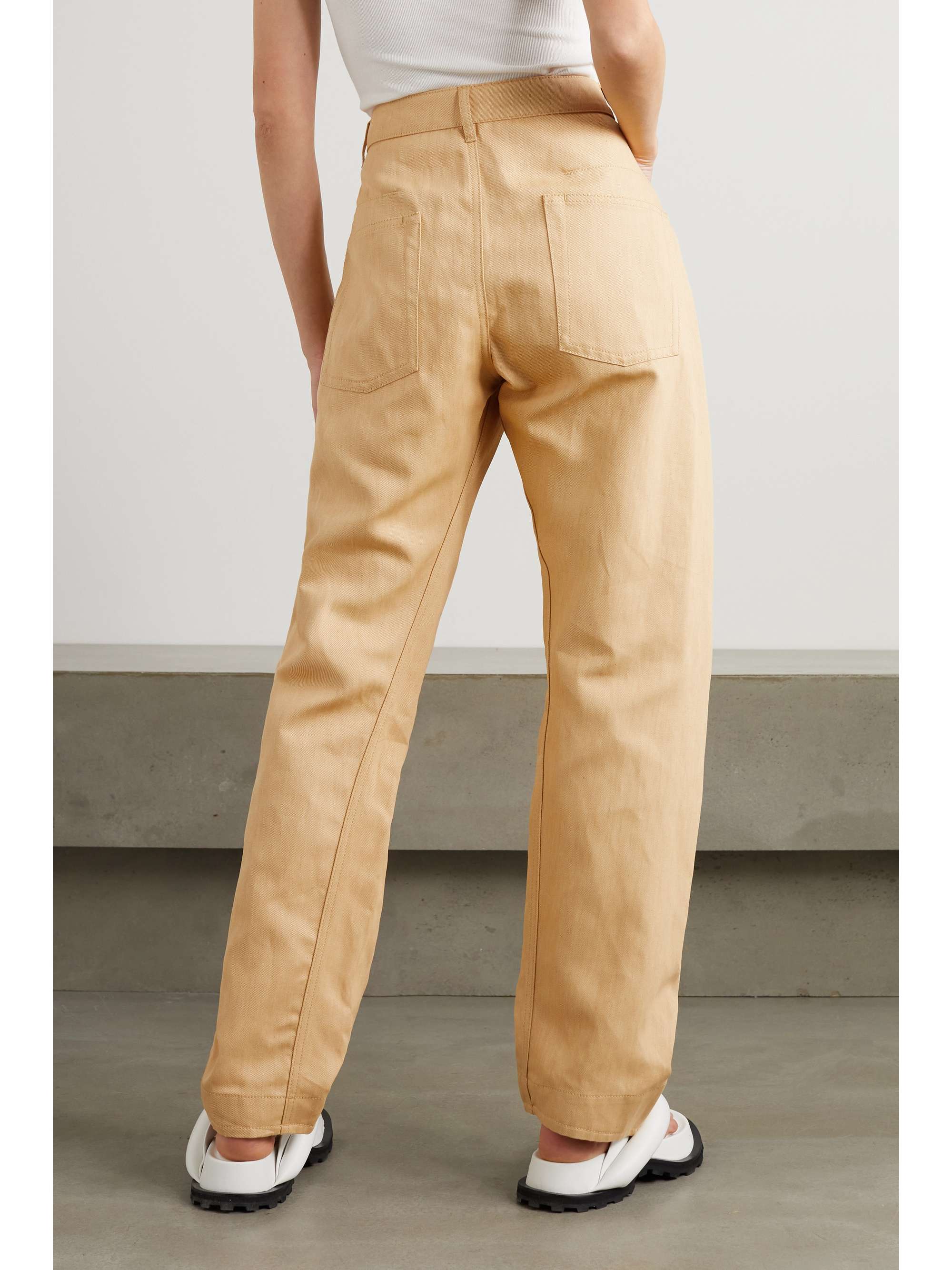 JIL SANDER High-rise straight-leg jeans