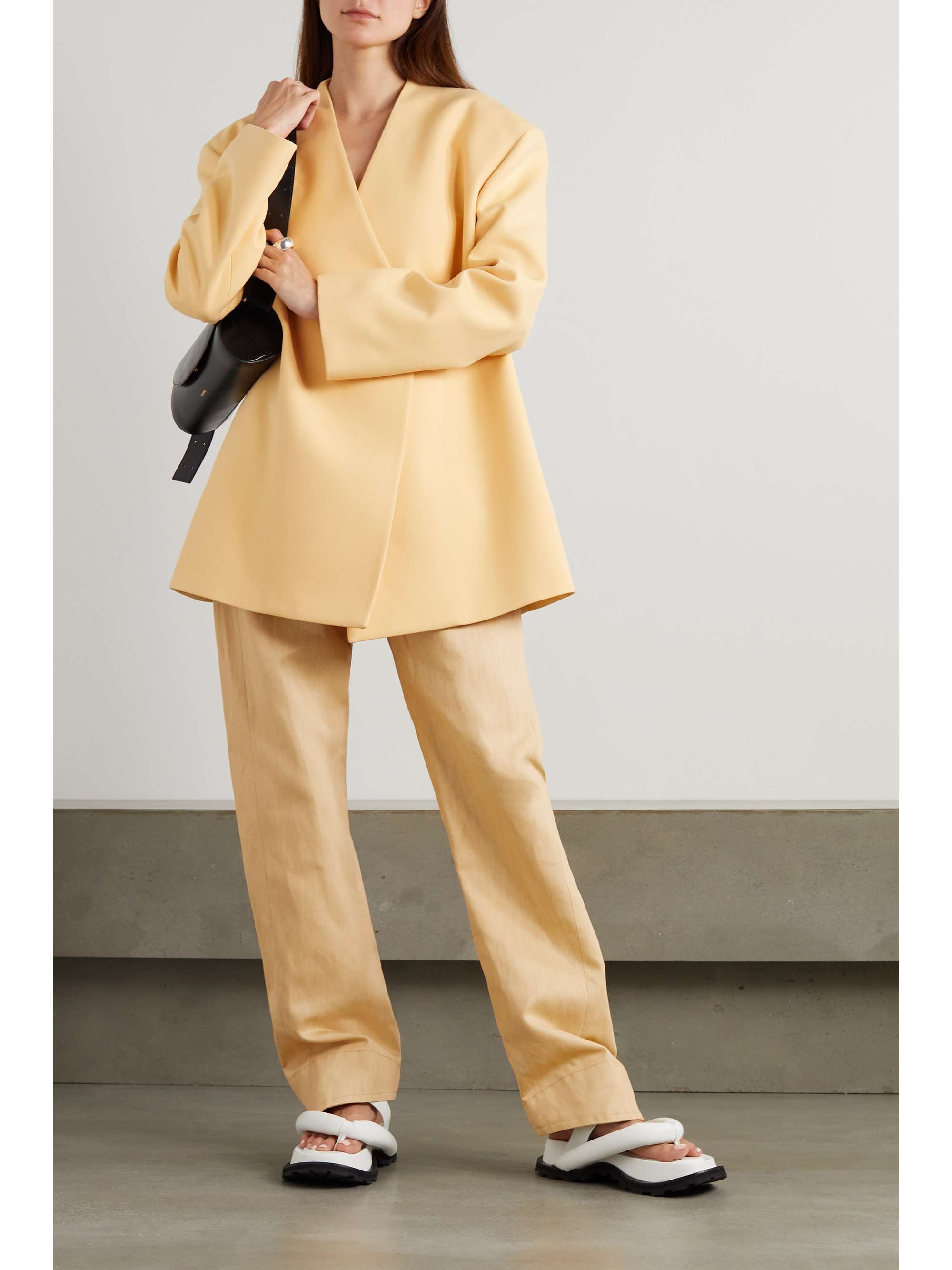 JIL SANDER High-rise straight-leg jeans