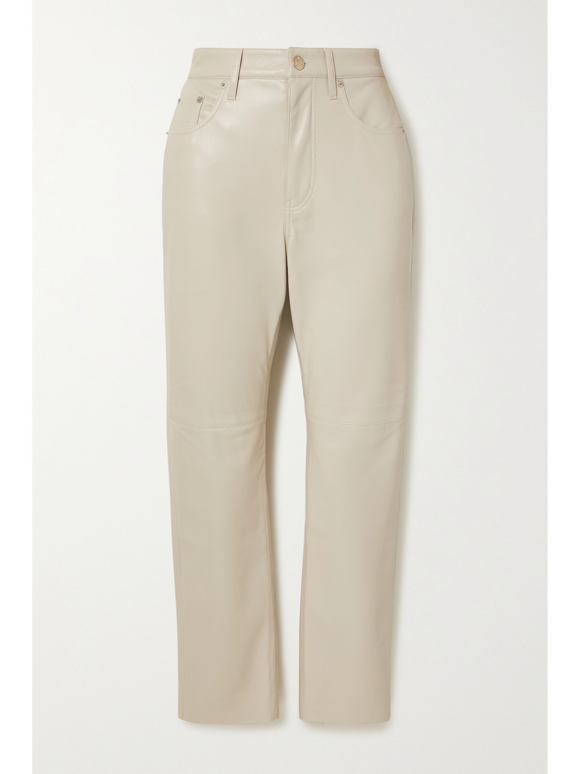 NANUSHKA Vinni cropped vegan leather pants