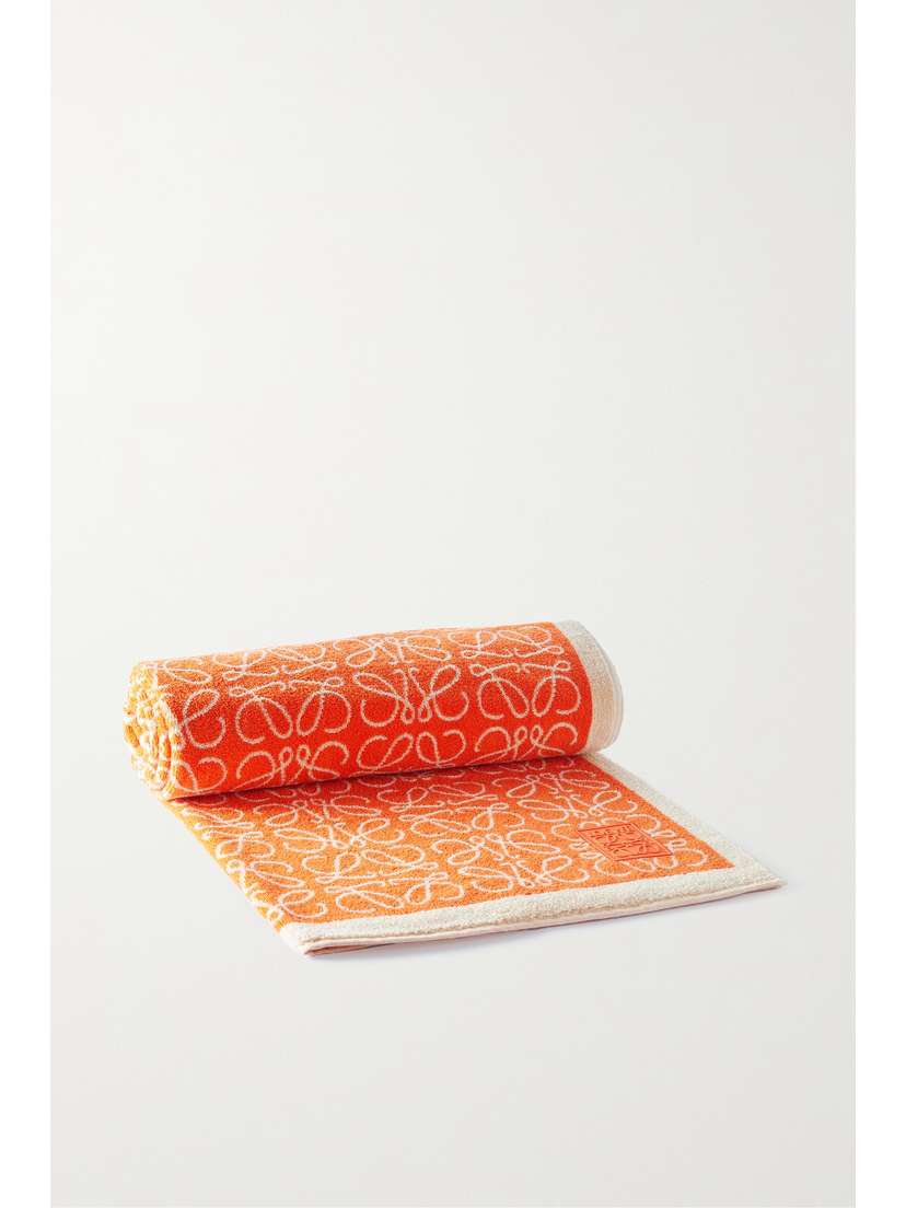 Loewe Cotton-terry Jacquard Towel