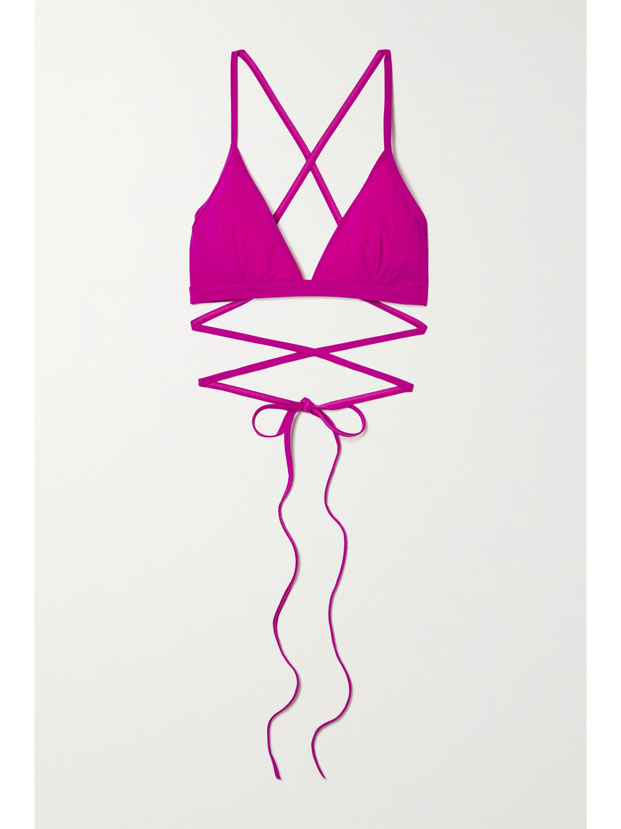 Isabel Marant Solange Beachwear In Viola Synthetic Fibers In Pink