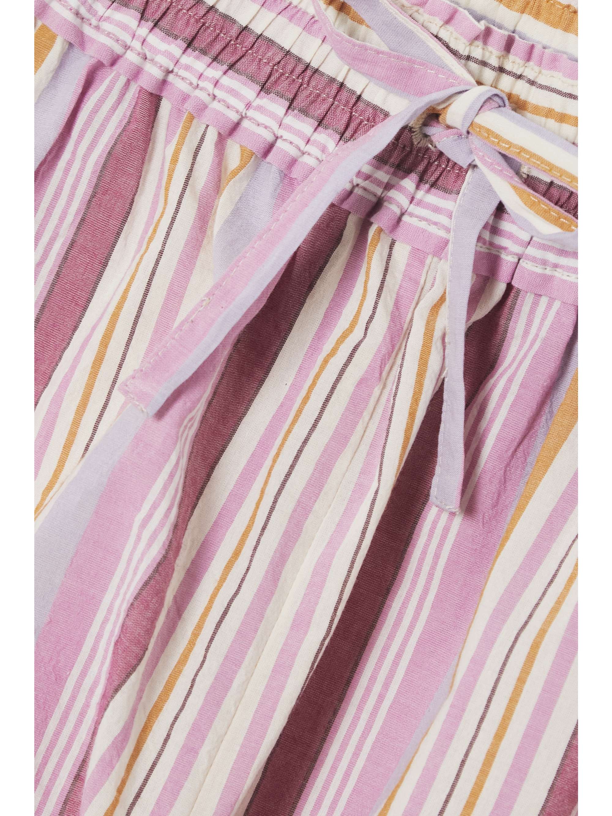 ISABEL MARANT Thalia striped cotton-voile shorts