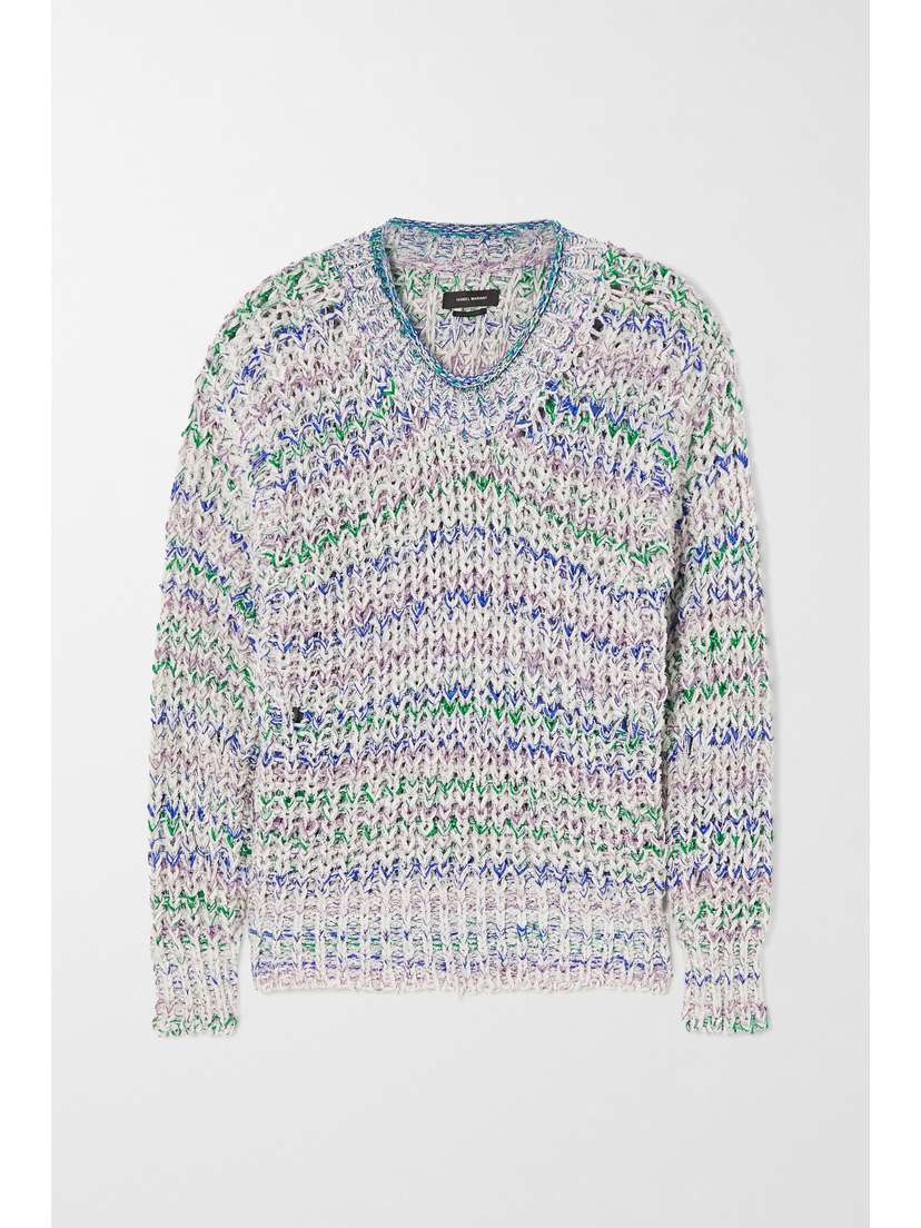 Isabel Marant Allen Metallic Knitted Sweater