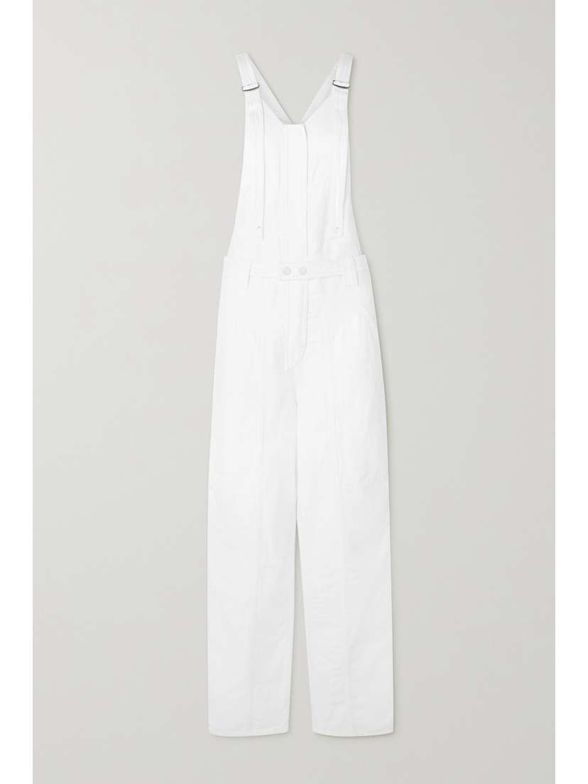Isabel Marant Keisha Belted Cotton And Linen-blend Jumpsuit
