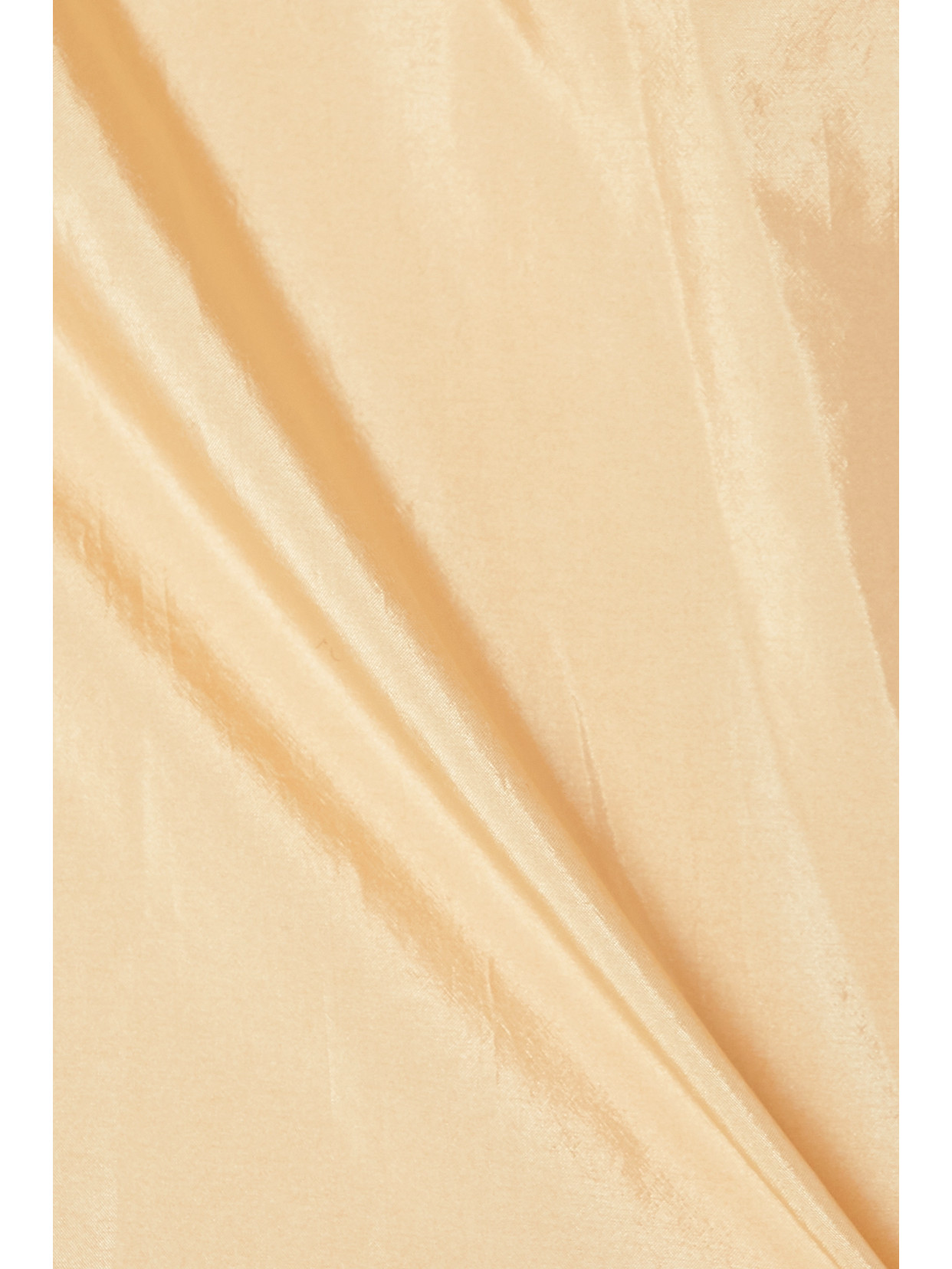 Isabel Marant Lympia Tapered-leg Ankle Silk Taffeta Jumpsuit In Yellow