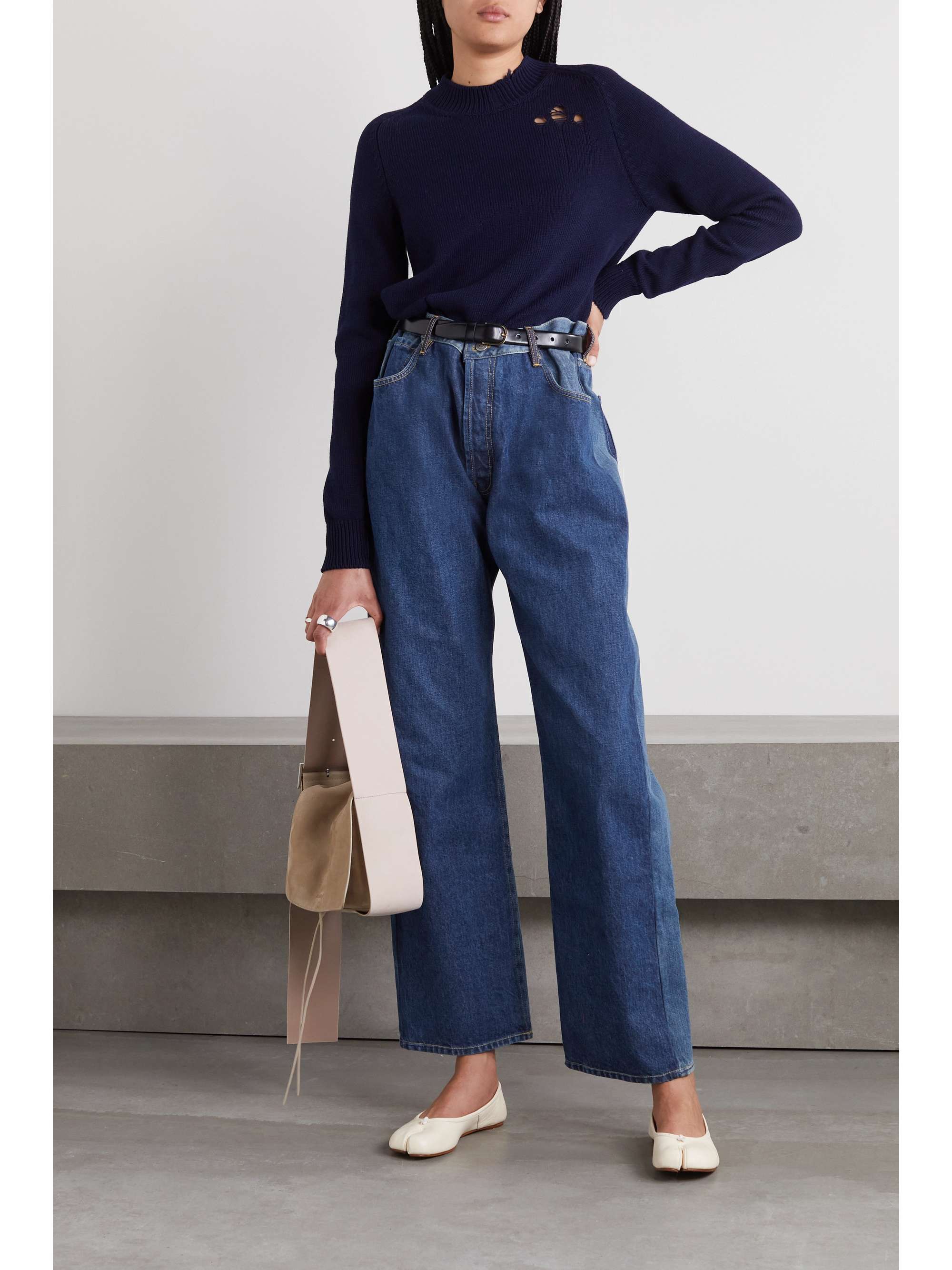 MAISON MARGIELA Mid-rise straight-leg jeans | NET-A-PORTER