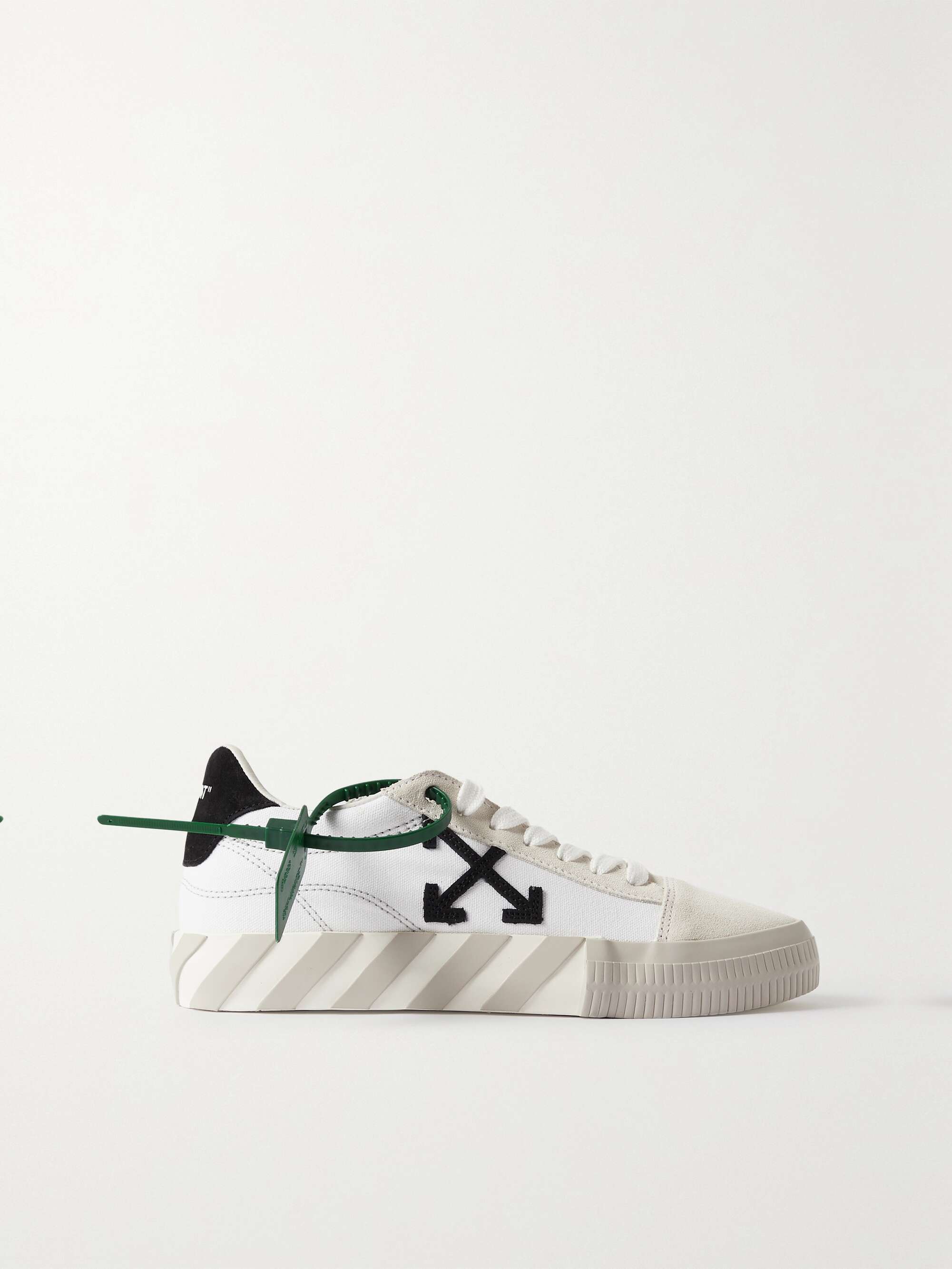 OFF-WHITE C/O VIRGIL ABLOH - Out of Office Cow Suede Sneakers Black