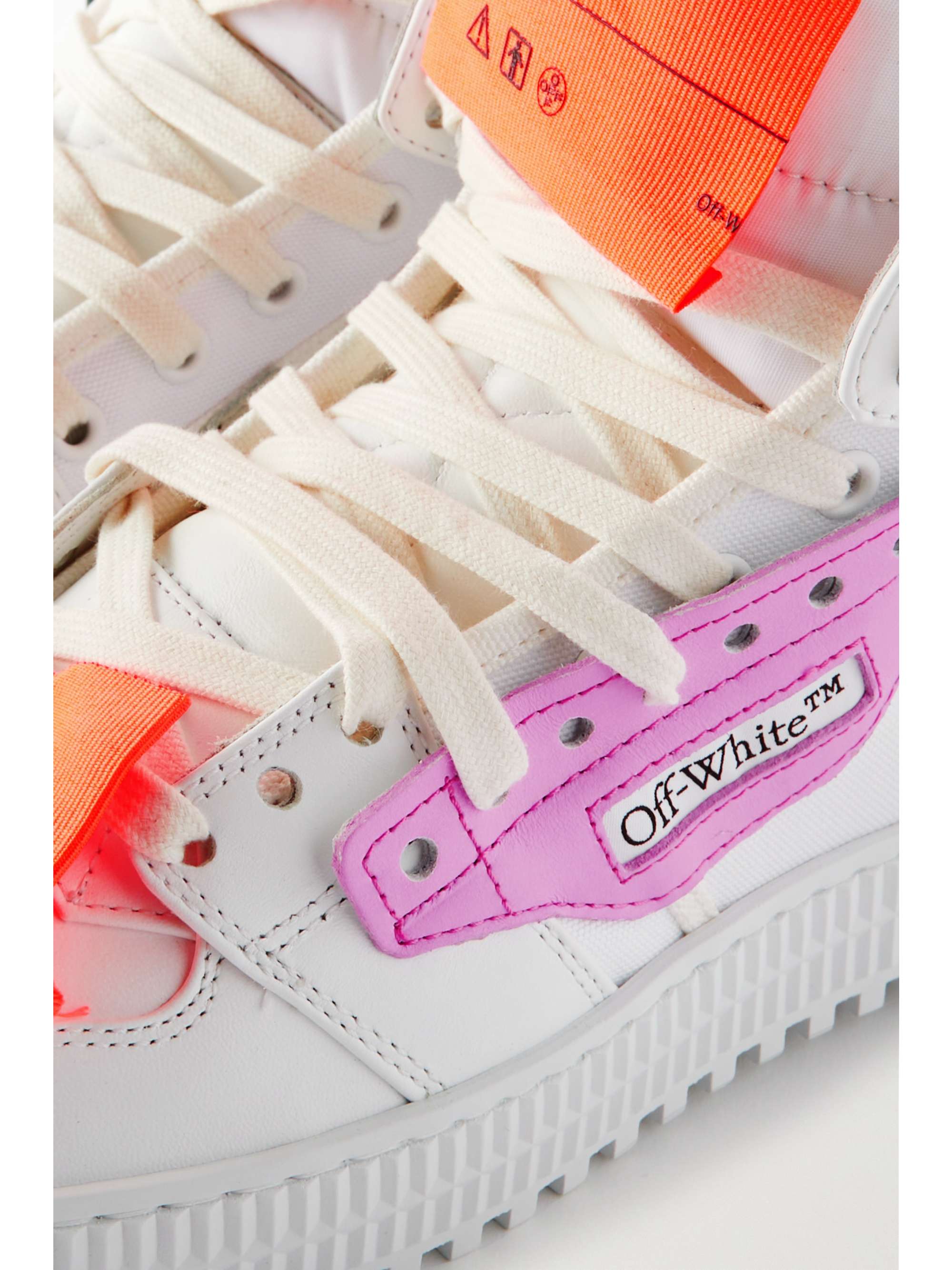 off white sneaker high