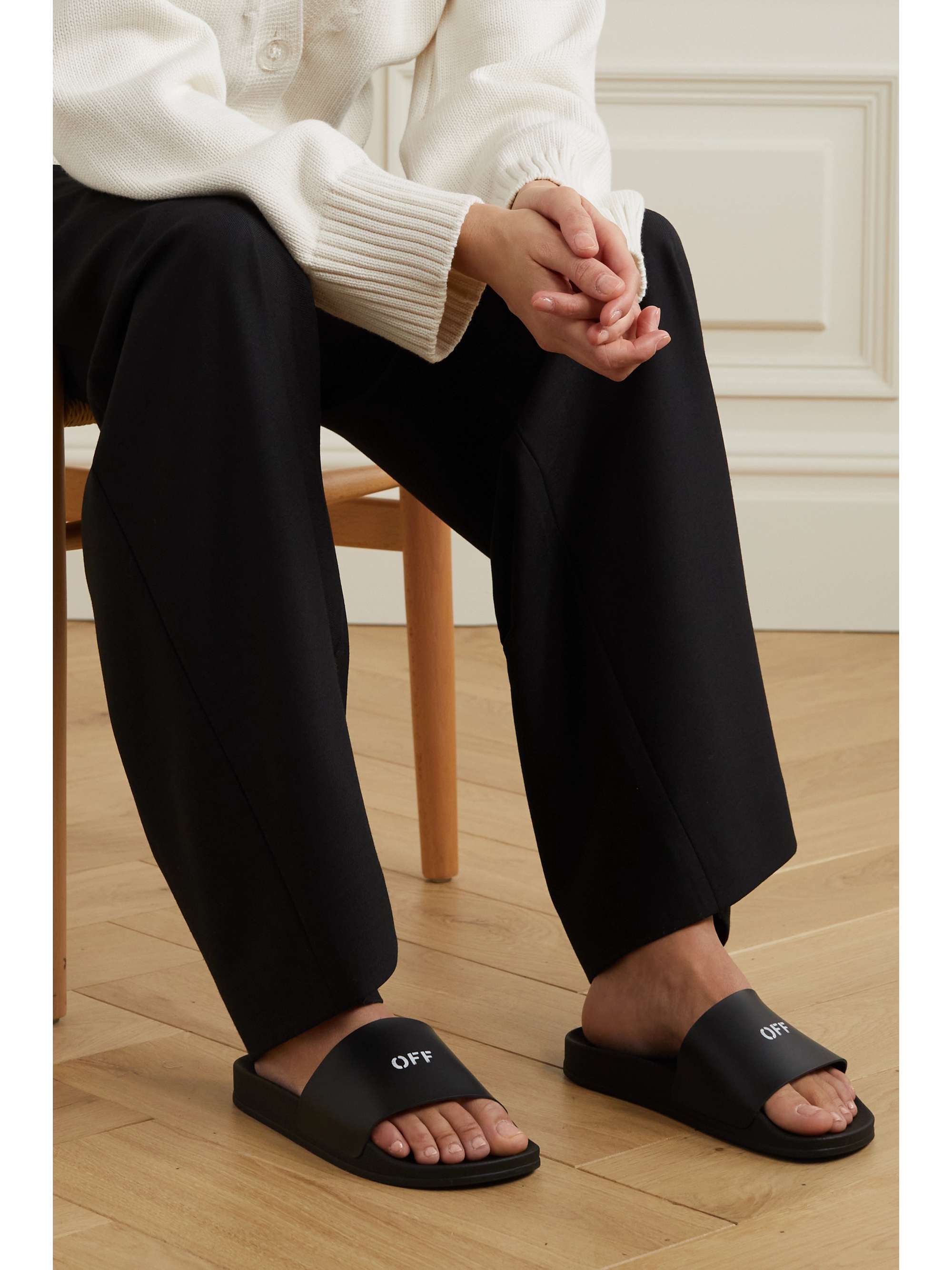 Off white slides www.philipshigh.co.uk