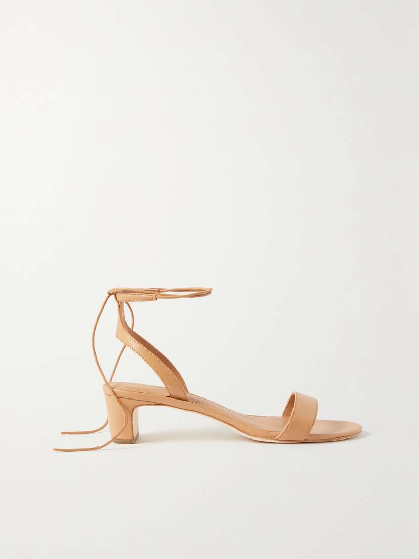 Loeffler Randall + Net Sustain Jackie Leather Sandals