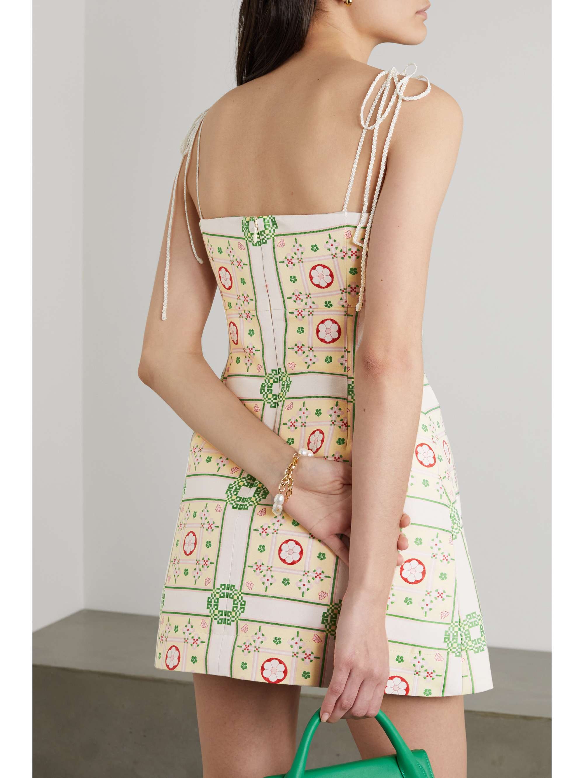 MINJUKIM Jacquard mini dress
