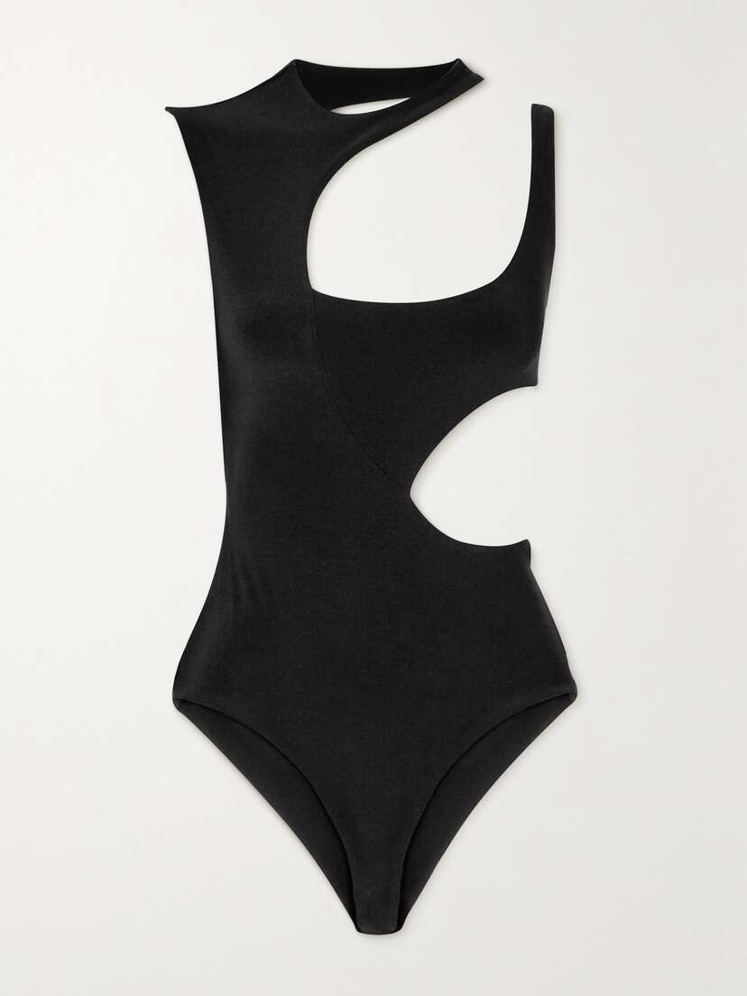 A.W.A.K.E. MODE Cutout Stretch-jersey Bodysuit