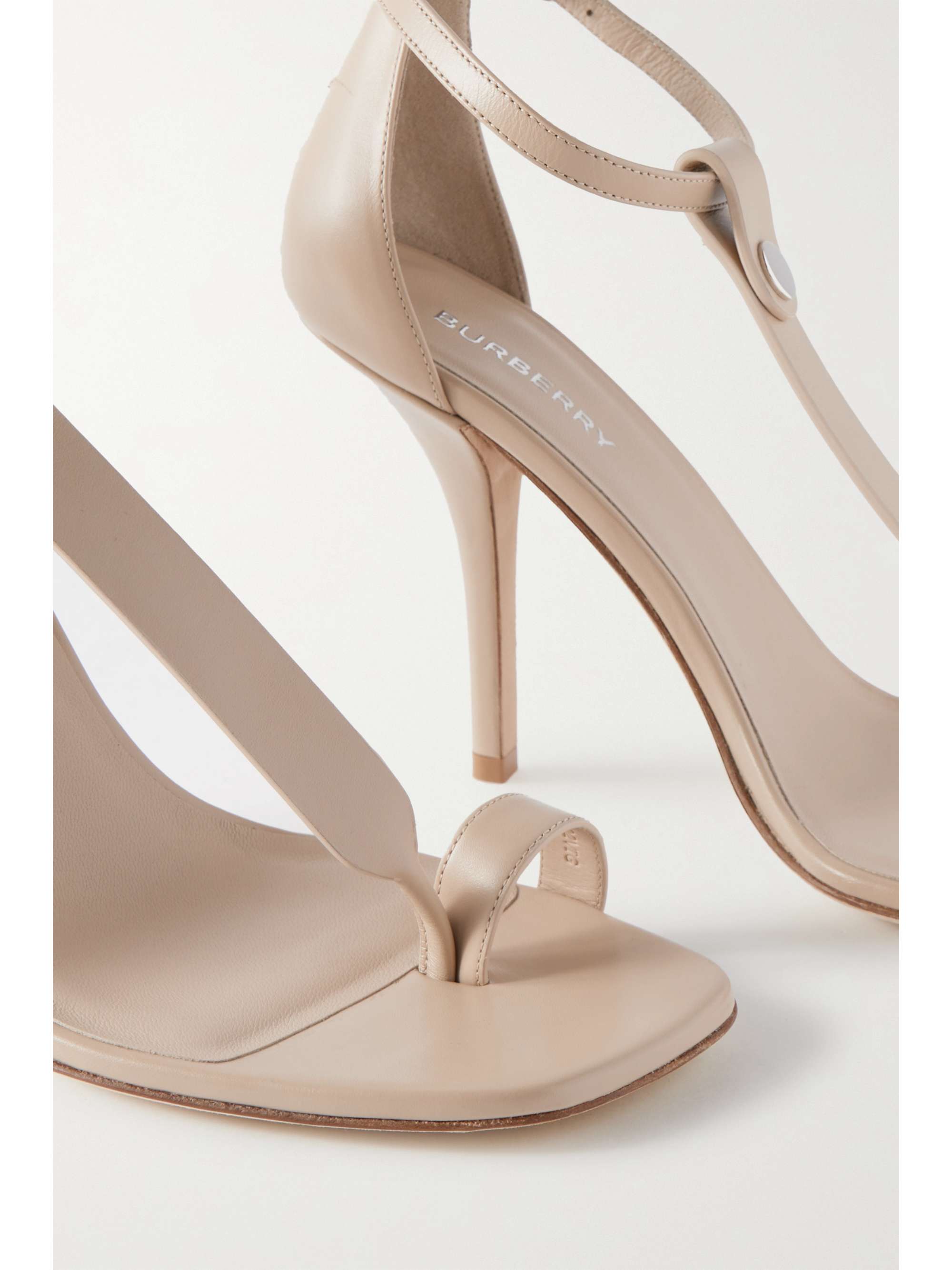 BURBERRY Leather sandals
