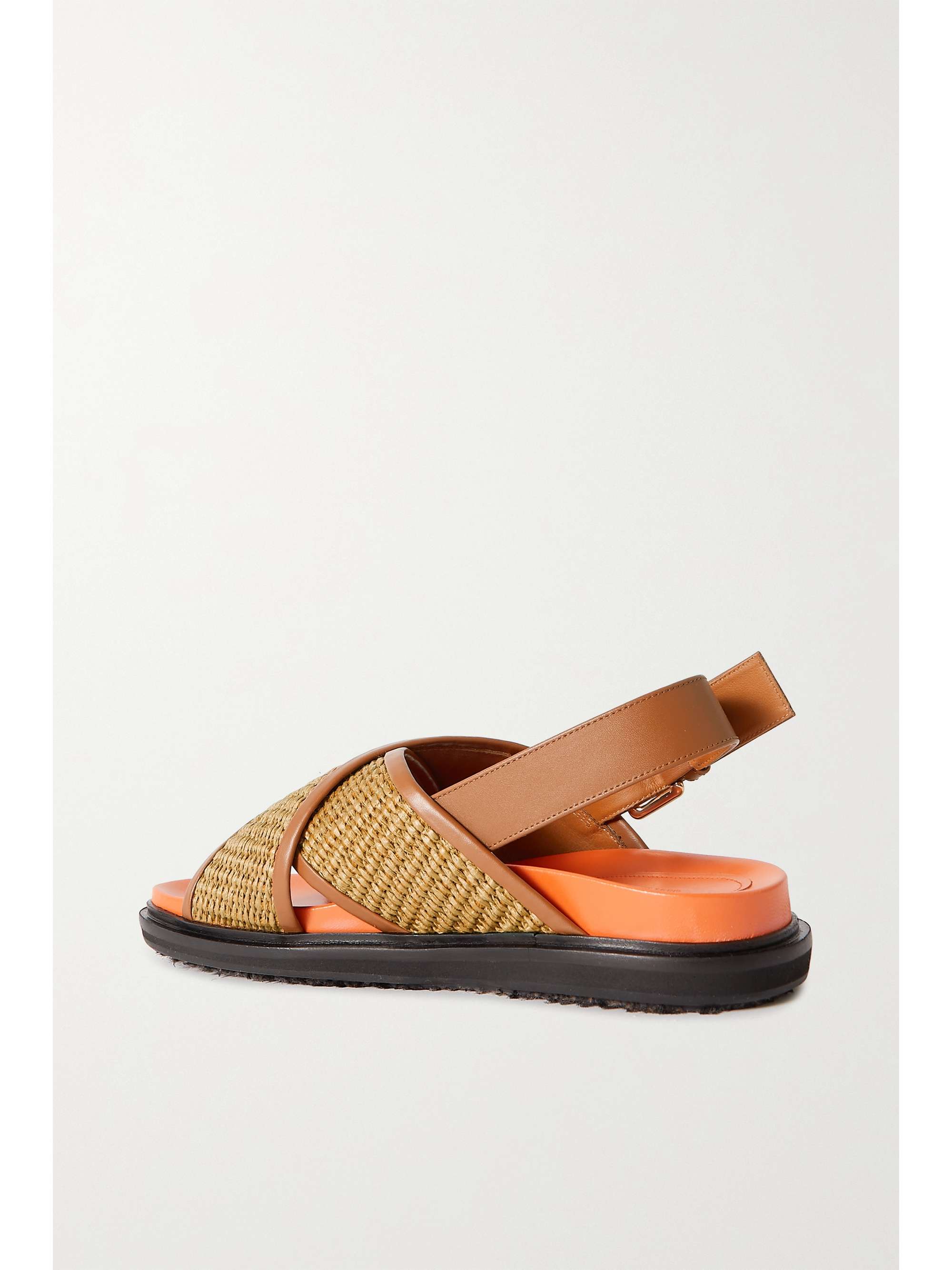 MARNI Fussbett denim slingback sandals