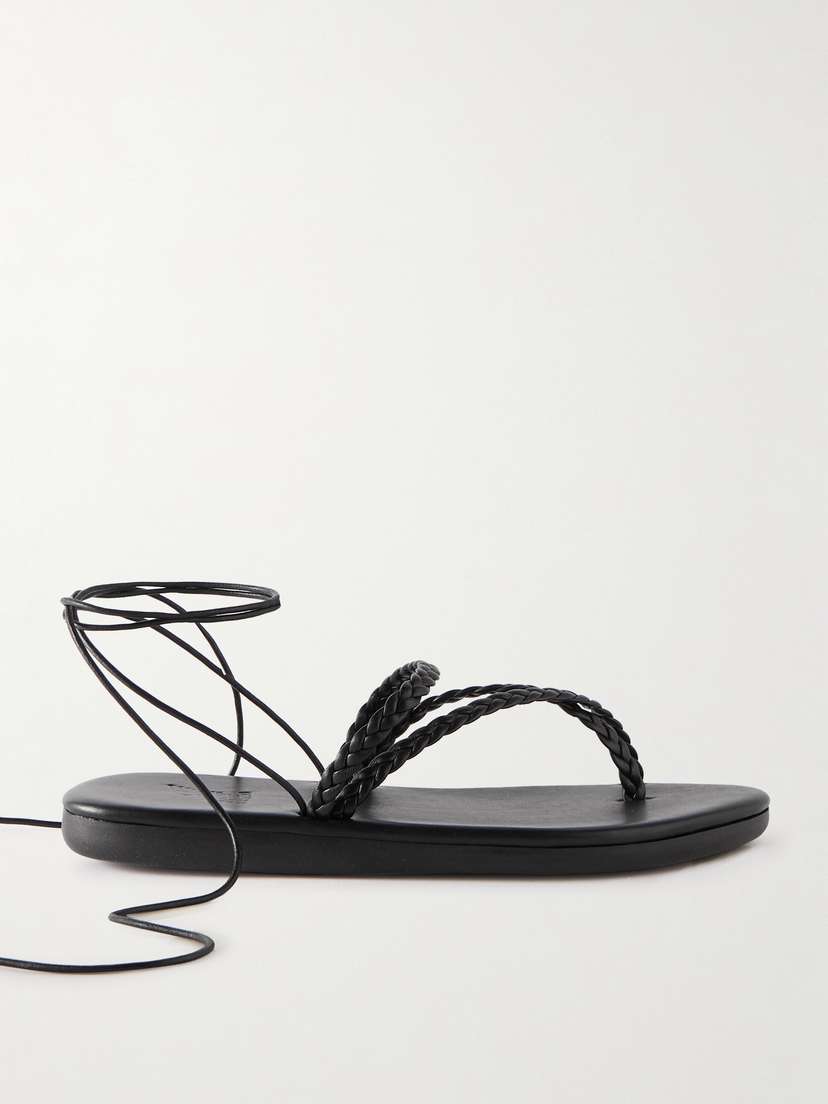 Ancient Greek Sandals Plage Braided Leather Sandals