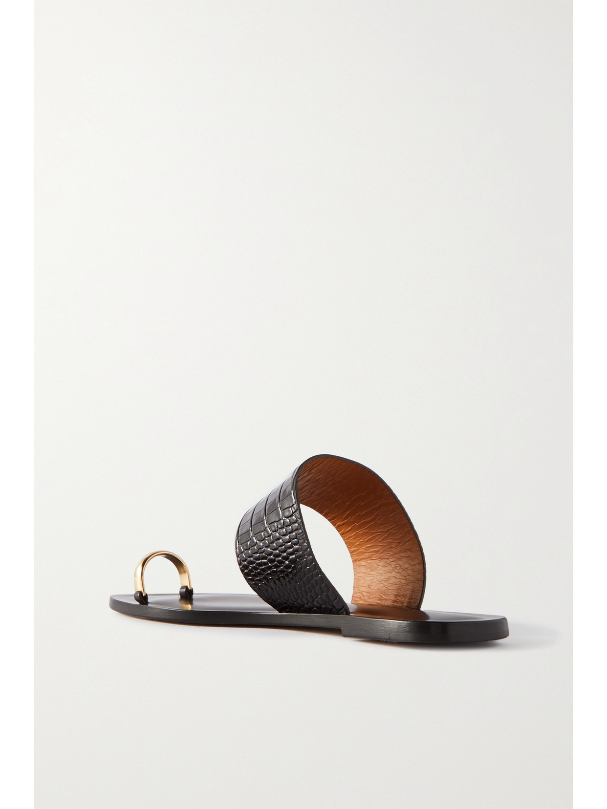 emme parsons leather slides