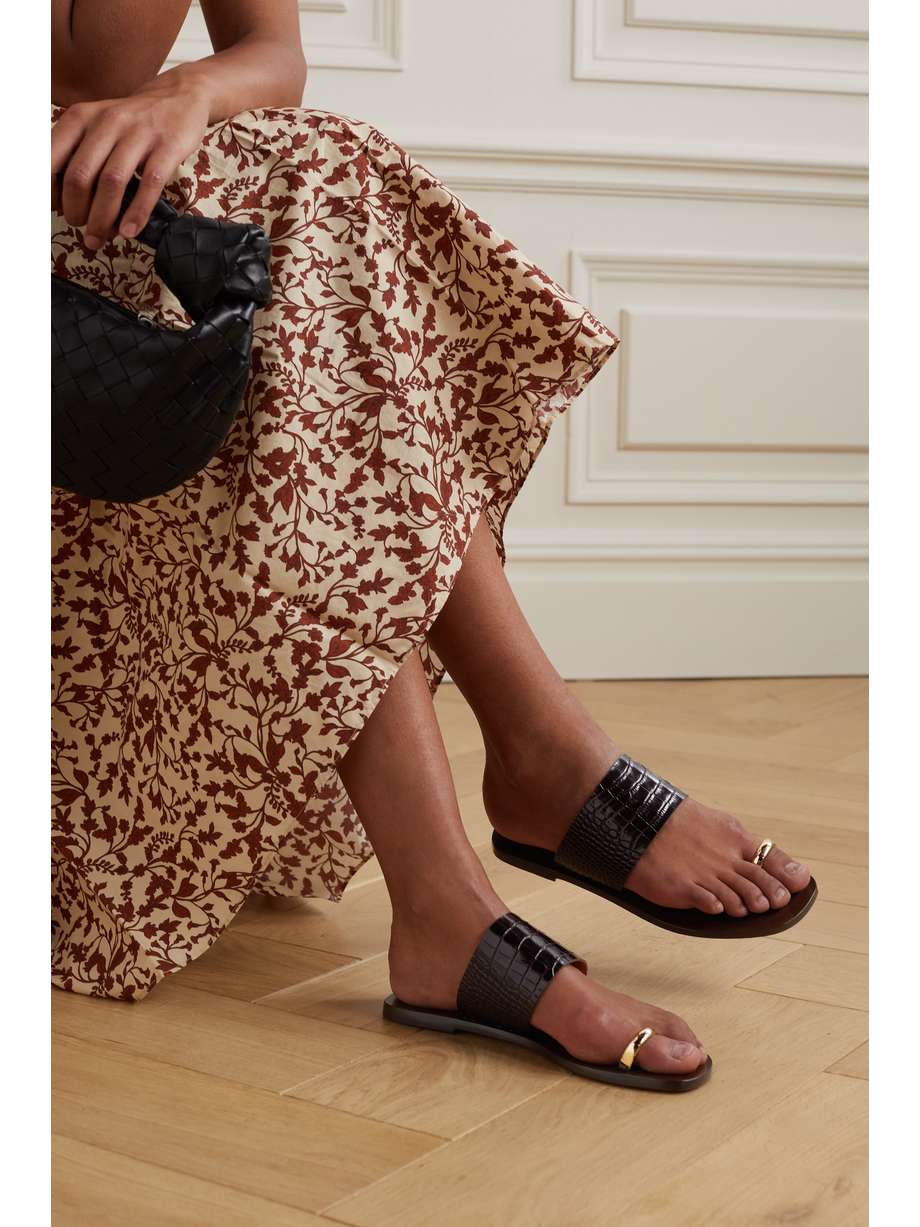 emme parsons leather slides