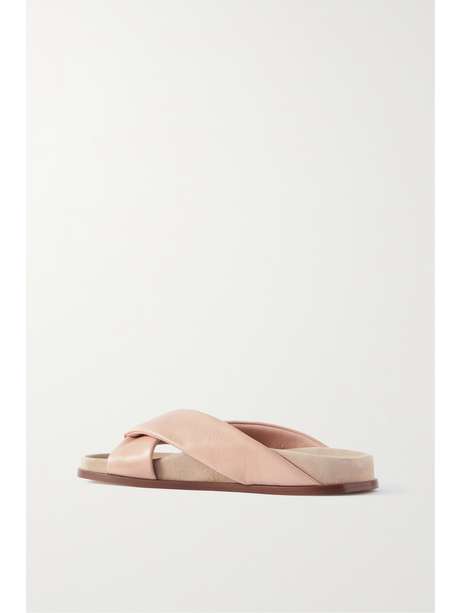 emme parsons leather slides