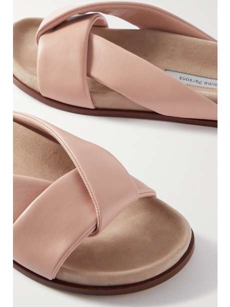 emme parsons leather slides