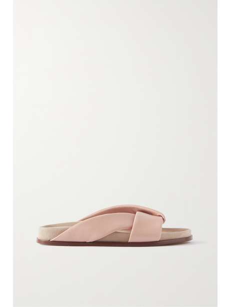 emme parsons leather slides