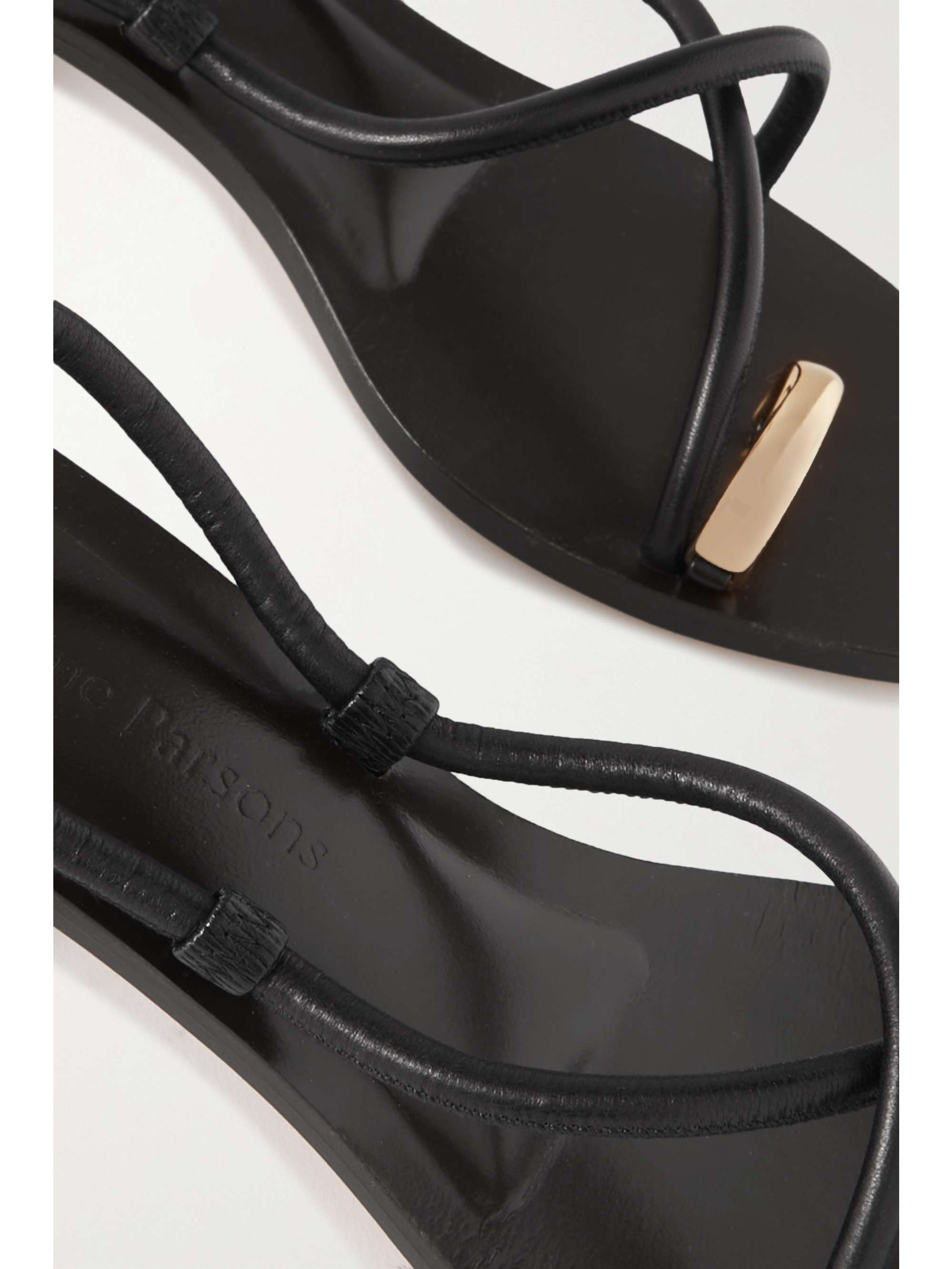 EMME PARSONS Lena leather sandals | NET-A-PORTER