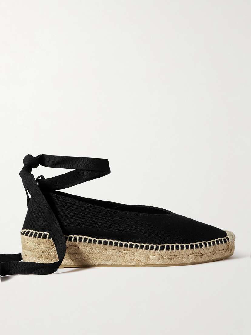 Castañer + Net Sustain Gea Canvas Espadrilles